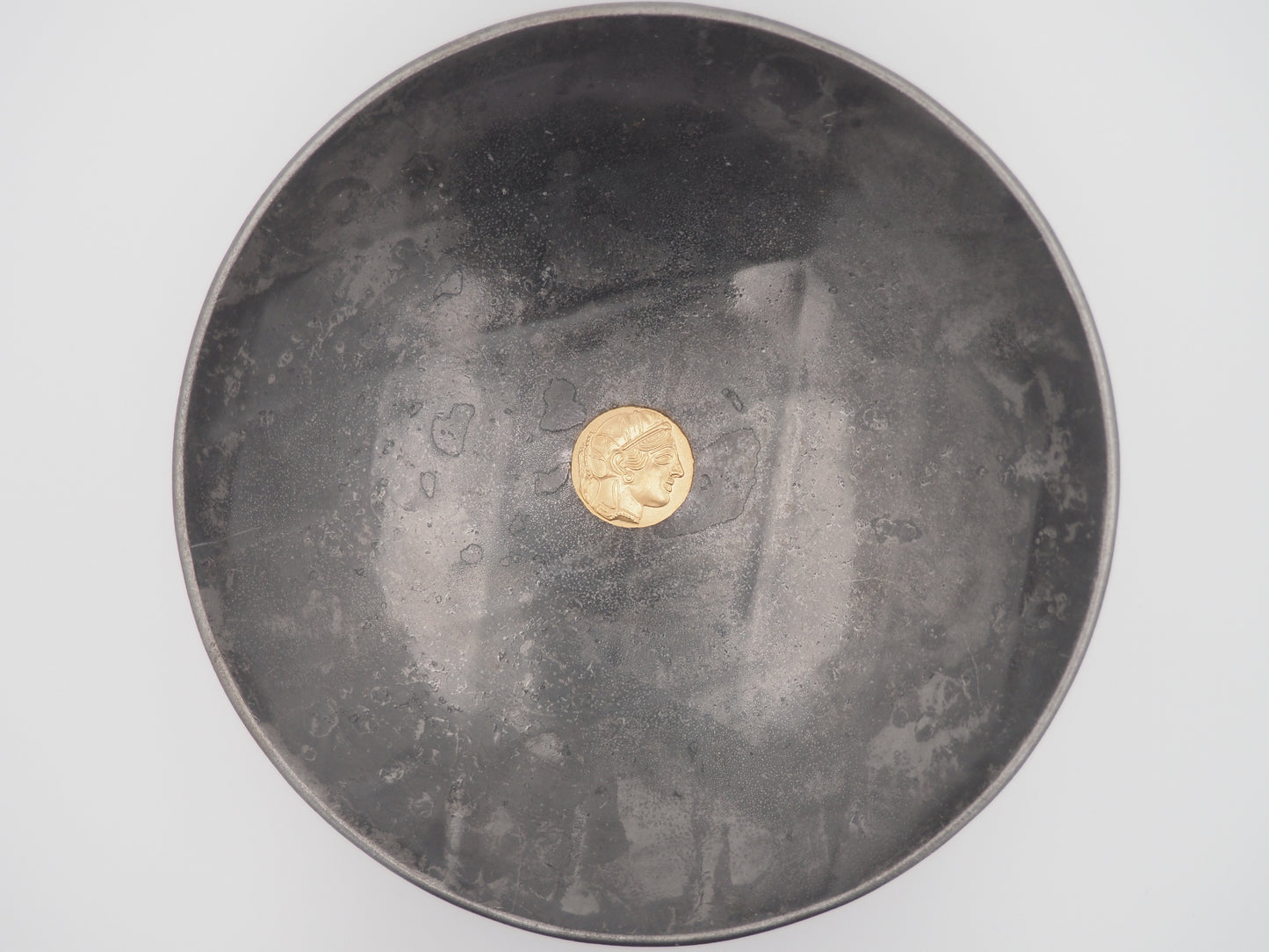 Hand Struck (Gold) Athenian Owl Tetradrachm Ancient Greek Replica Coin