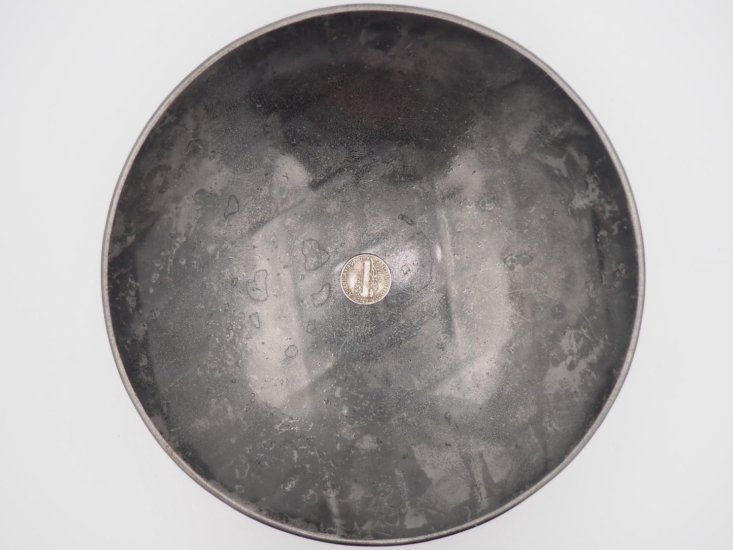 Hand Struck Mercury Dime: Hobo Skull - Memento Mori/Vanitas/Death/President .999 Silver Plated Hobo Coin