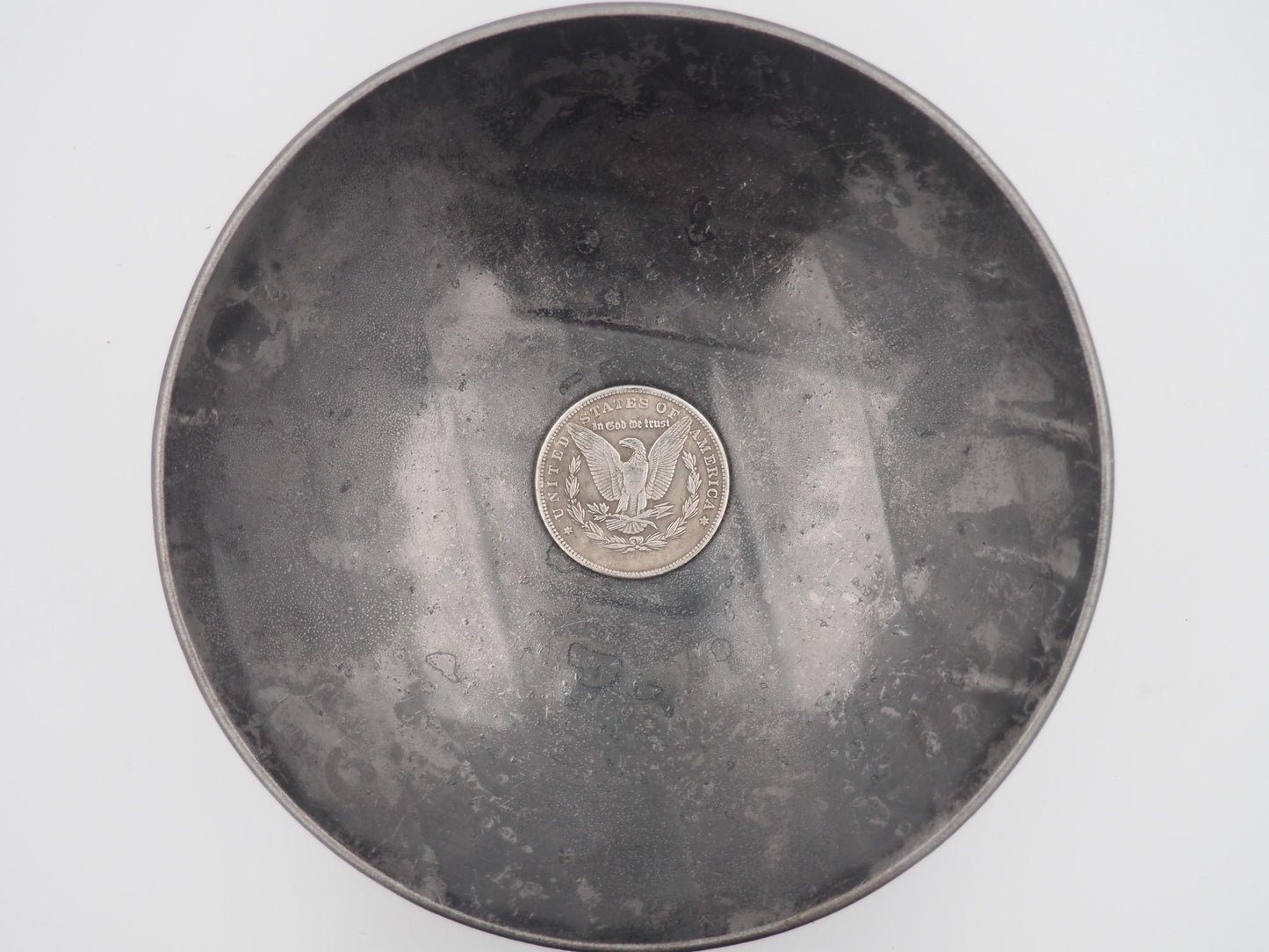 Hand Struck Morgan Dollar - Cursed Pharaoh Mummy - MementoMori/Death .999 Silver Plated Replica Coin/Token/Medal