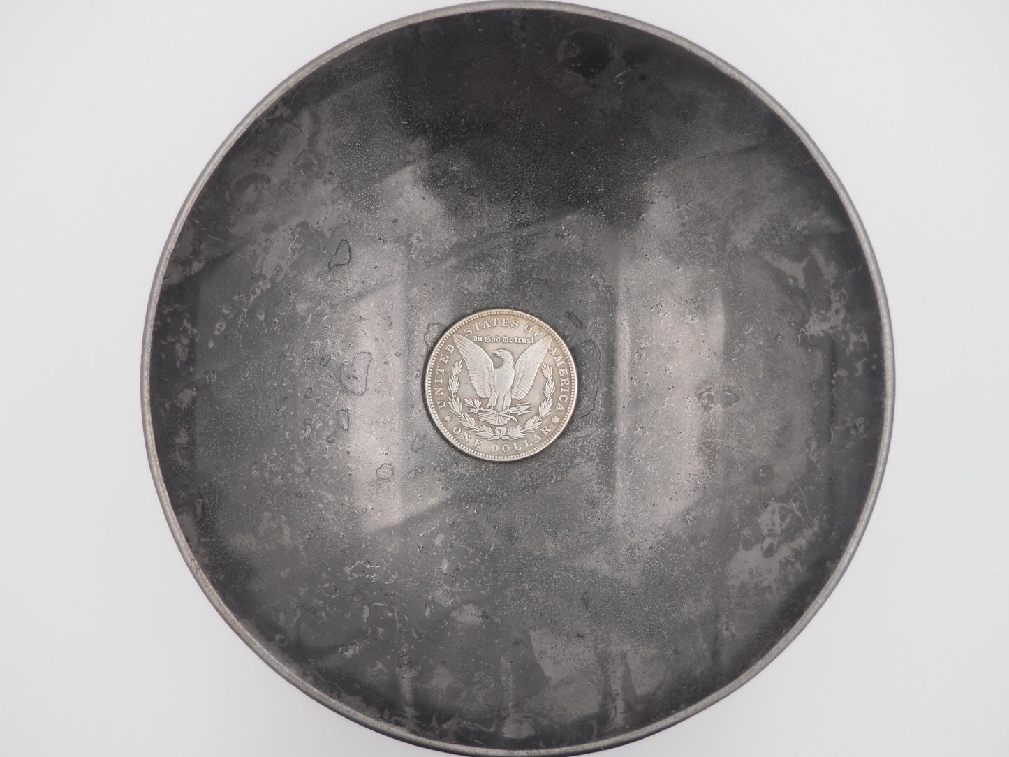 Hand Struck Van Helsing Knight Slaying Dracula's Gouls - U.S.A. Morgan Dollar .999 Plated Replica Coin/Token For A Cabinet Of Curiosities