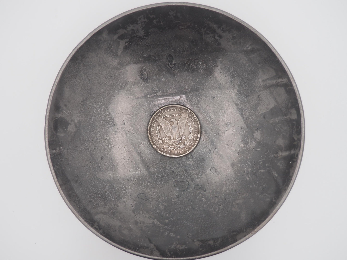Hand Struck Morgan Silver Dollar - Til Death Do Us Part - Memento Mori/Skulls/Kissing/Romance/Gothic Love Coin/Token