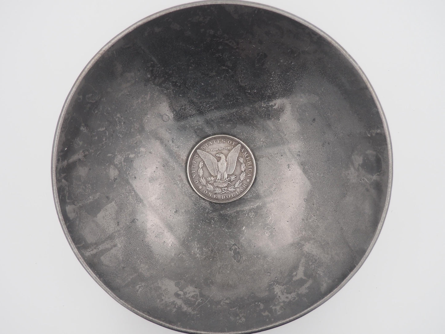 Hand Struck Morgan Silver Dollar White Rhino - Native/Nature/African .999 Silver Plated Replica Coin/Token/Medal