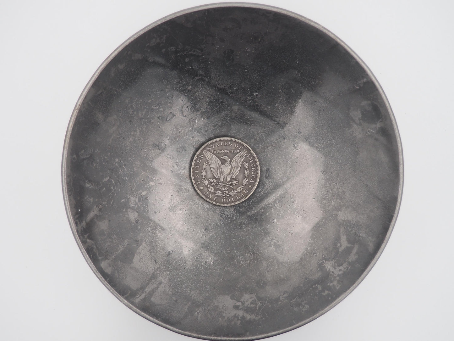 Hand Struck Undead Outlaw Wild Wild West - U.S.A. Morgan Dollar .999 Plated Replica Coin/Token For A Cabinet Of Curiosities
