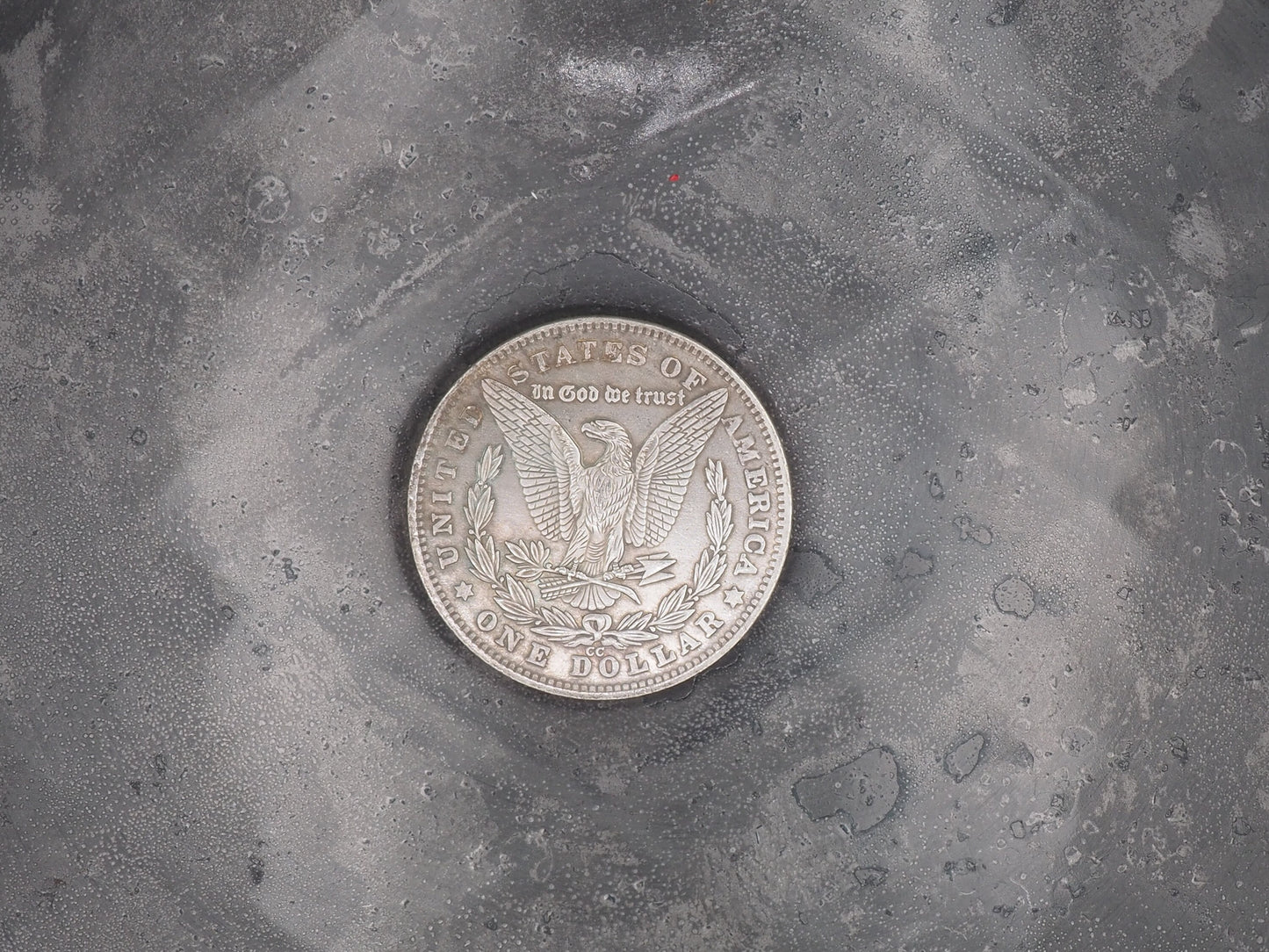 Hand Struck Morgan Silver Dollar Carved/Hobo/Skull/Vanitas/MementoMori/Death/Angels/Illuminati .999 Silver Plated Replica Coin/Token/Medal
