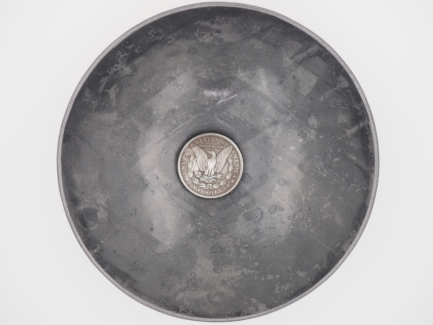 Hand Struck Morgan Silver Dollar Carved/Hobo/Skull/Vanitas/MementoMori/Death/Western/Warrior .999 Silver Plated Replica Coin/Token/Medal