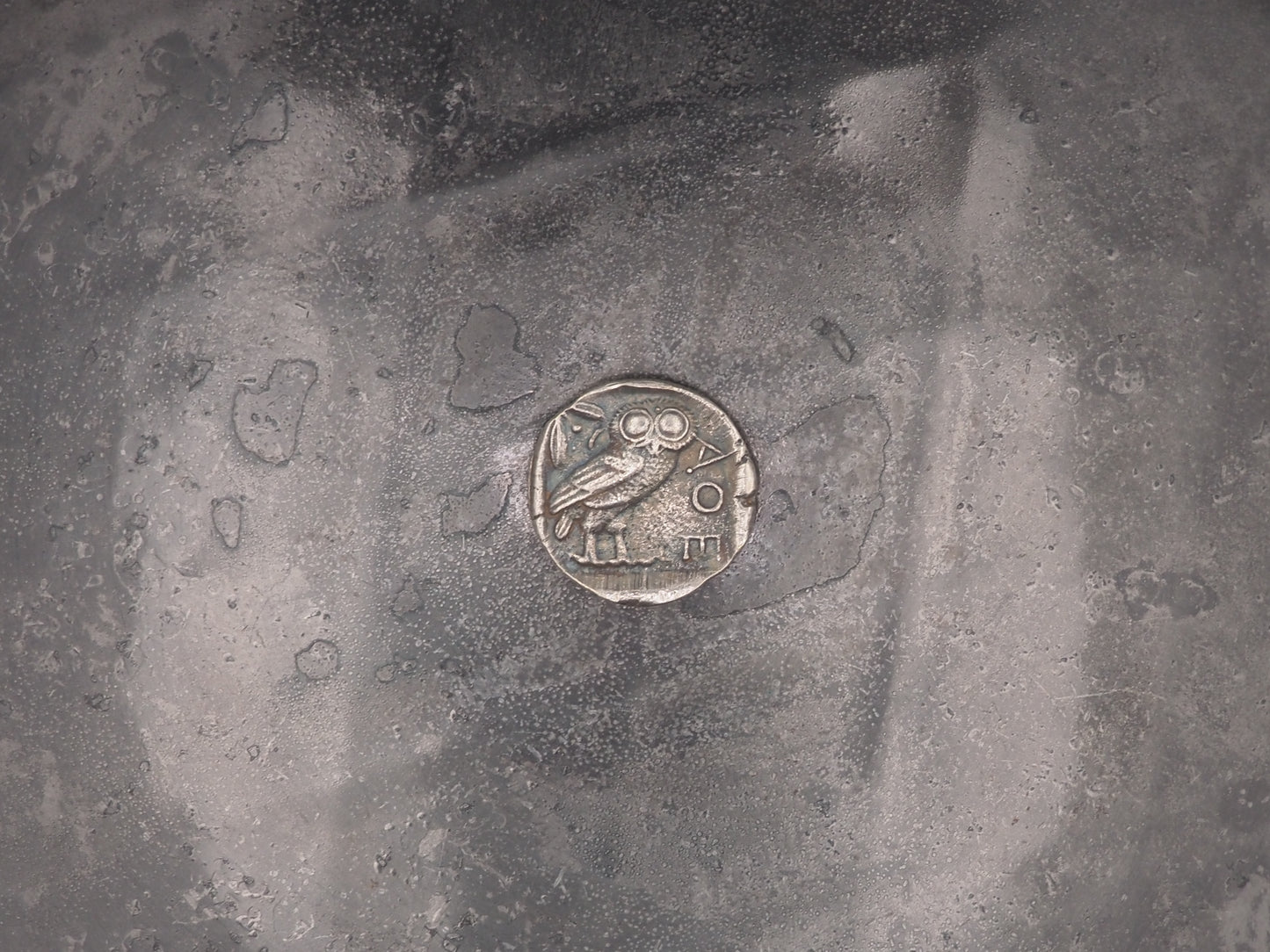 Antiqued Athenian Owl Tetradrachm Ancient Greek Replica Coin