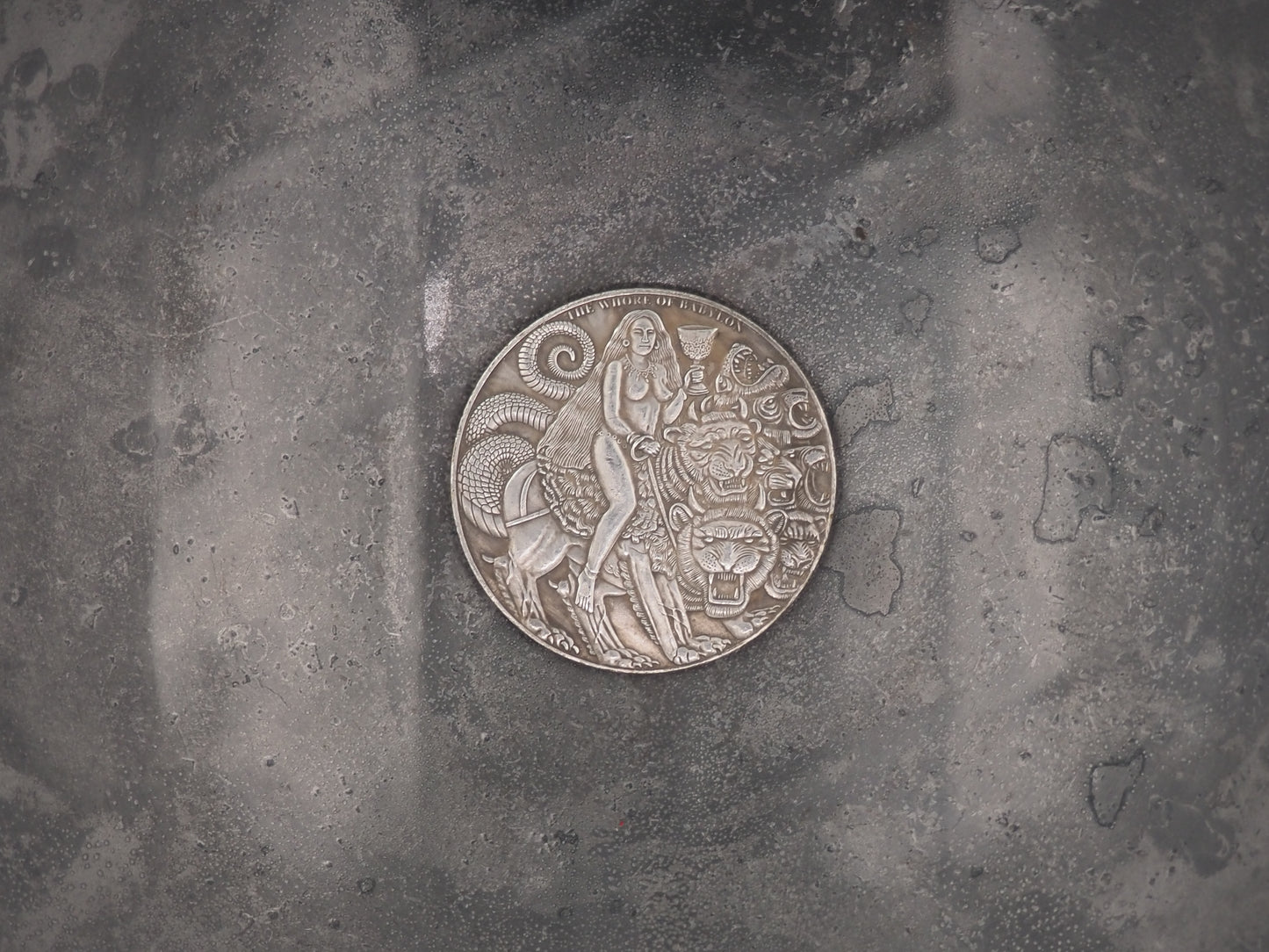 The Wh*** Of Babylon  Morgan Dollar Replica