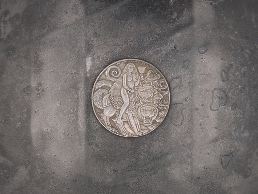 The Wh*** Of Babylon  Morgan Dollar Replica