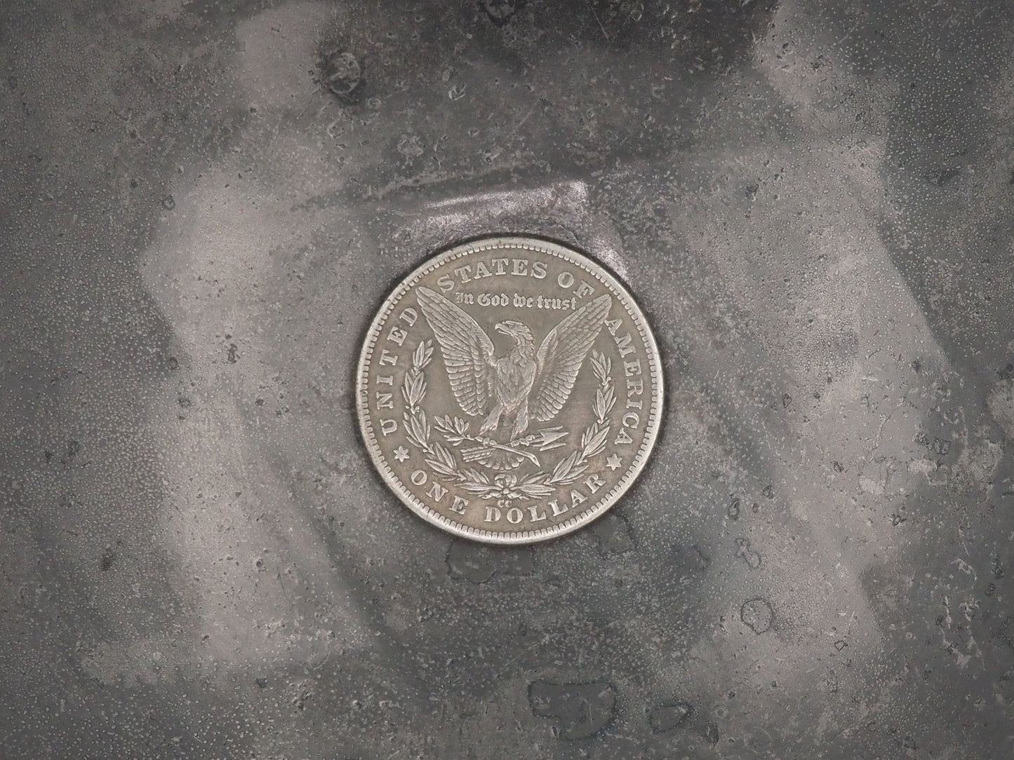 On All Fours Morgan Dollar Replica