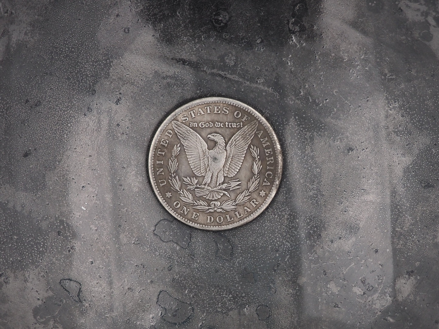 Hand Struck Morgan Dollar Butterly Lady & Skeleton Carved/Hobo/Skull/Vanitas/MementoMori/Freemasonry/Masonic .999 Silver Plated Replica Coin