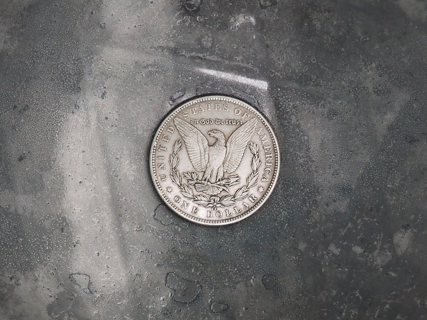 Hand Struck Morgan Dollar Aztec Skull Carved/Hobo/Skull/Vanitas/MementoMori/Freemasonry/Masonic .999 Silver Plated Replica Coin