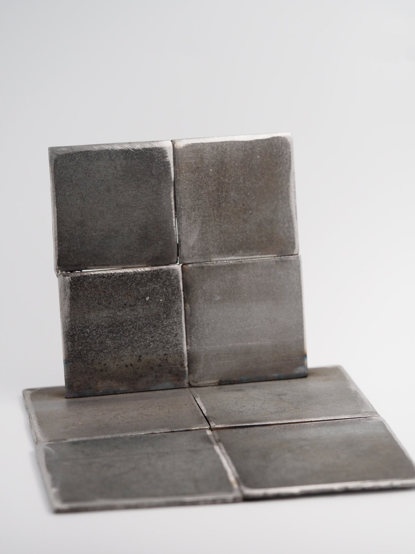 Welded Iron Metal Display Stand For White-Metal Mini Figures Or Other Collectables