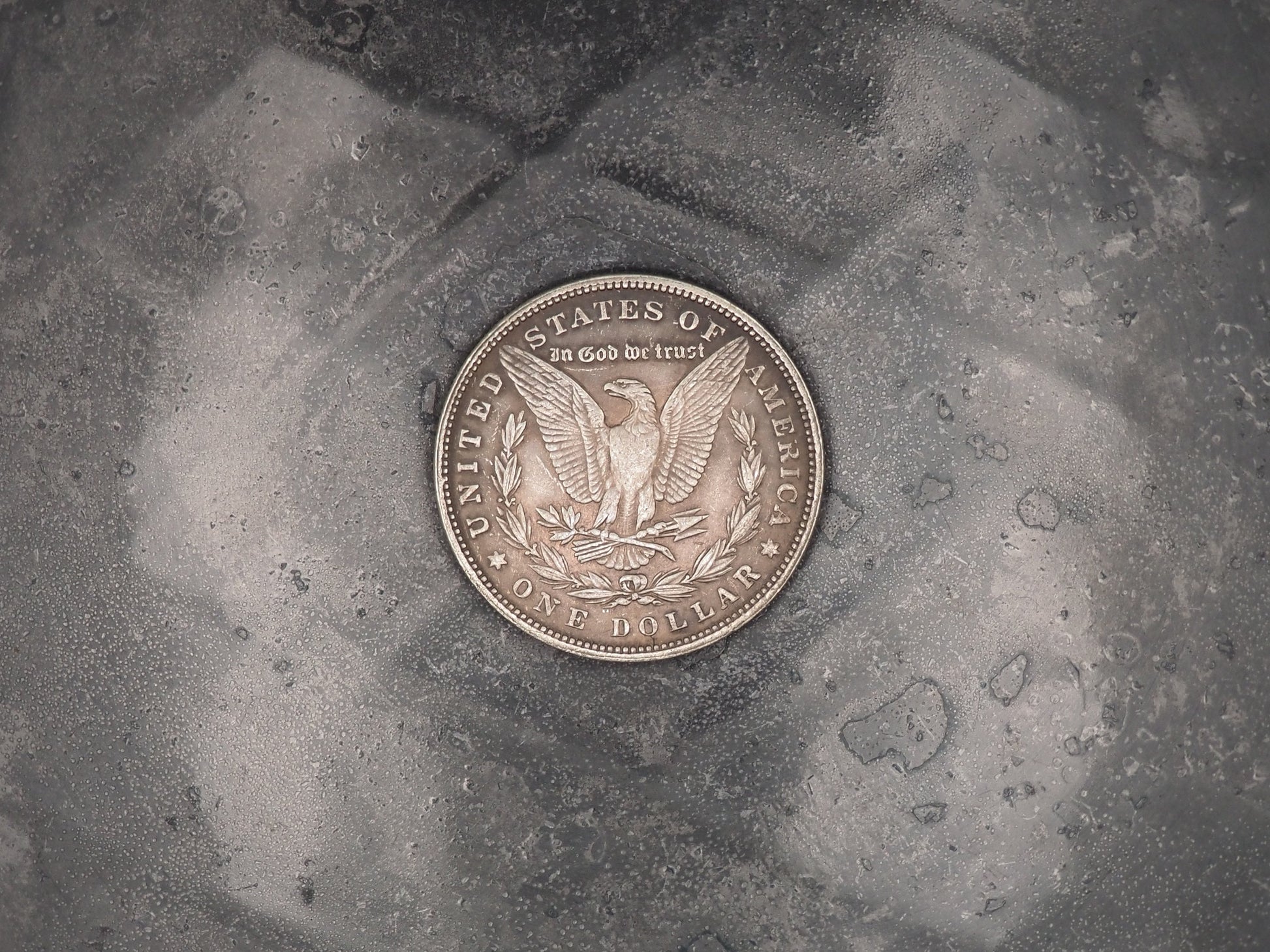 Hand Struck Morgan Silver Dollar Carved Masonic/Freemasonry Guild/Club .999 Silver Plated Replica Coin/Token/Medal