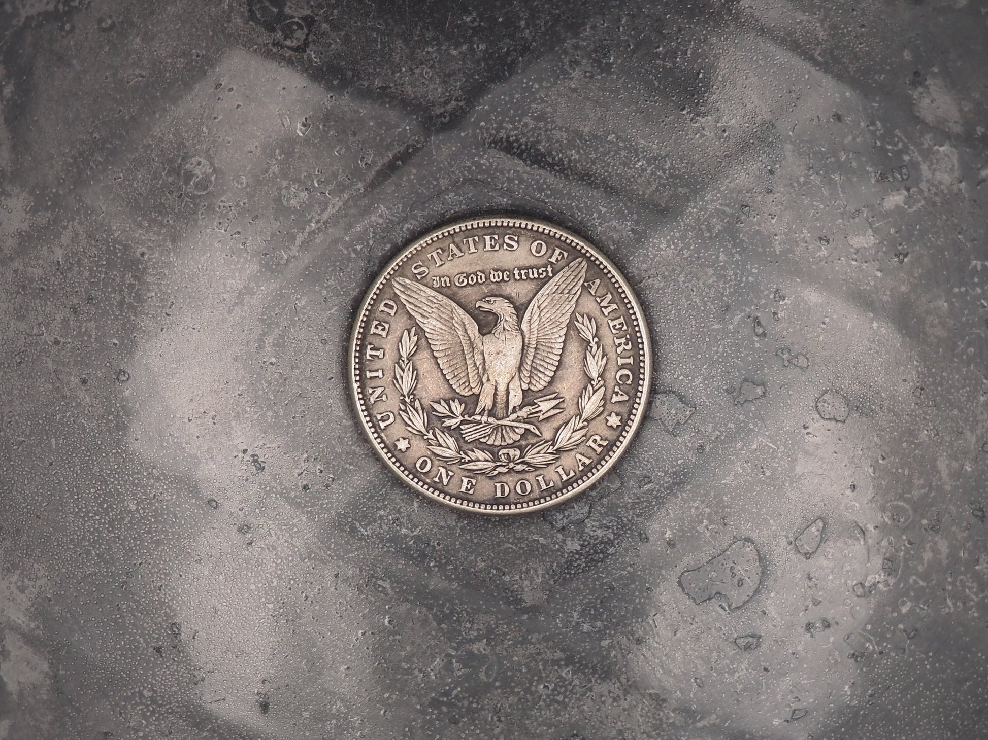 Hand Struck Morgan Silver Dollar Carved Spartan 300 - Greek Ancient Hoplite Warrior Coin .999 Silver Plated Replica Coin/Token/Medal