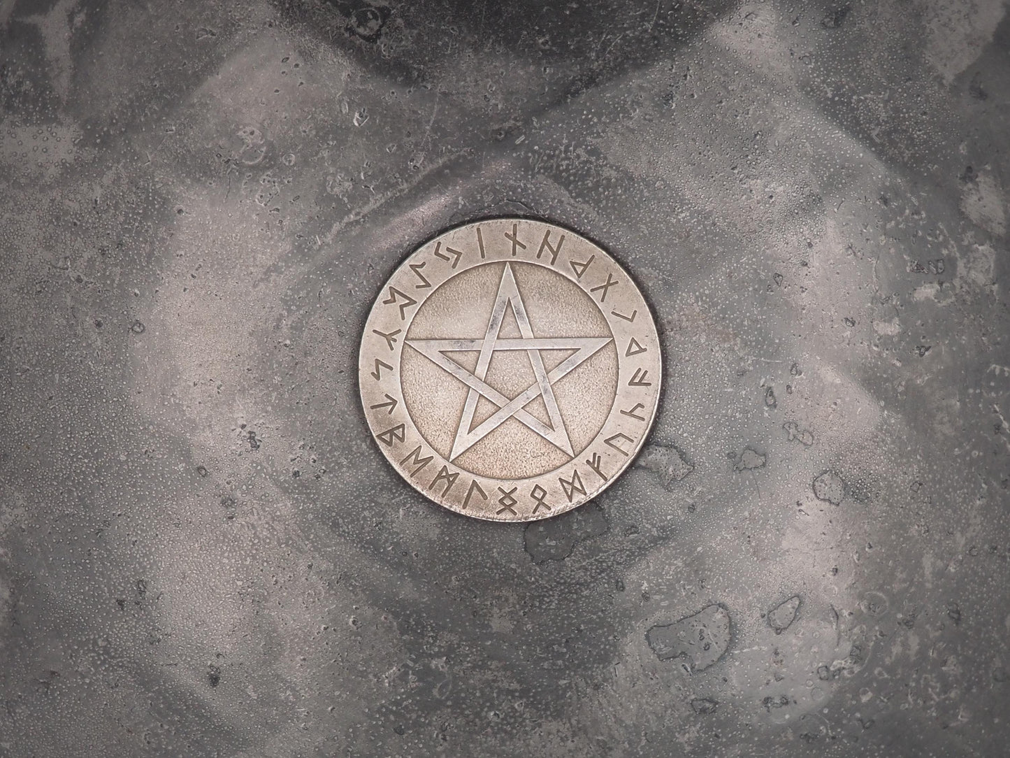 Hand Struck Pagan Nordic Viking Pentagram - Morgan Dollar .999 Plated Replica Coin/Token/Medal For A Collector