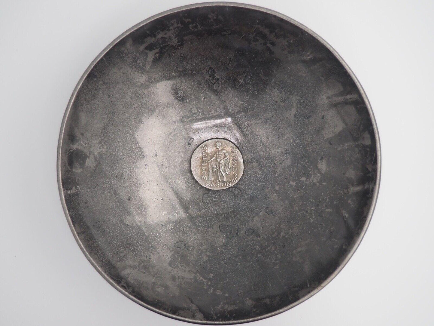 Replica of Ancient Greek Coin in Silver Plating - Great Collectable Or For RPG Gaming Counter - Grand Tour Type (B)