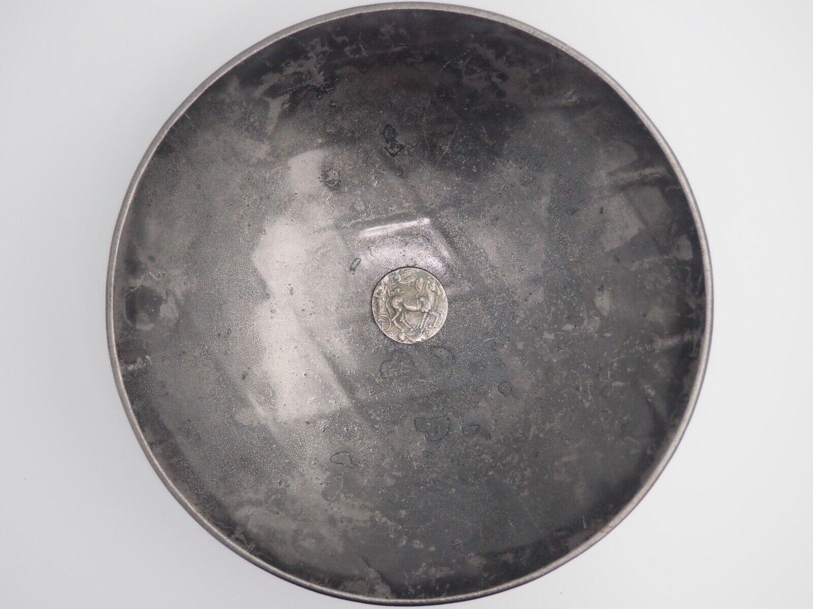 Replica of Ancient Greek Coin in Silver Plating - Great Collectable Or For RPG Gaming Counter - Grand Tour Type (M)