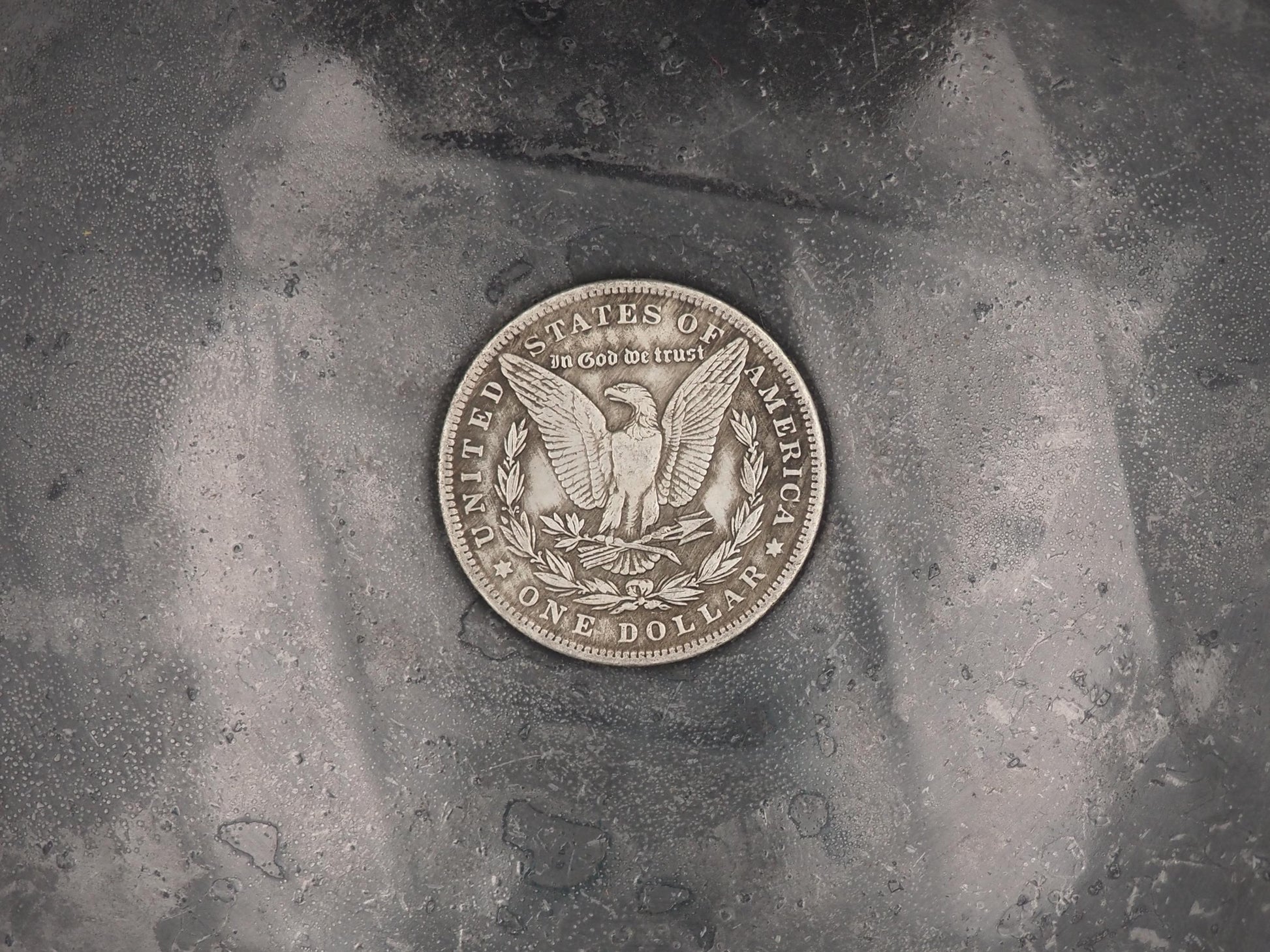 Hand Struck Morgan Silver Dollar Zombie Horde - MementoMori/Templar/Baphomet/God/Occult .999 Silver Plated Replica Coin/Token/Medal