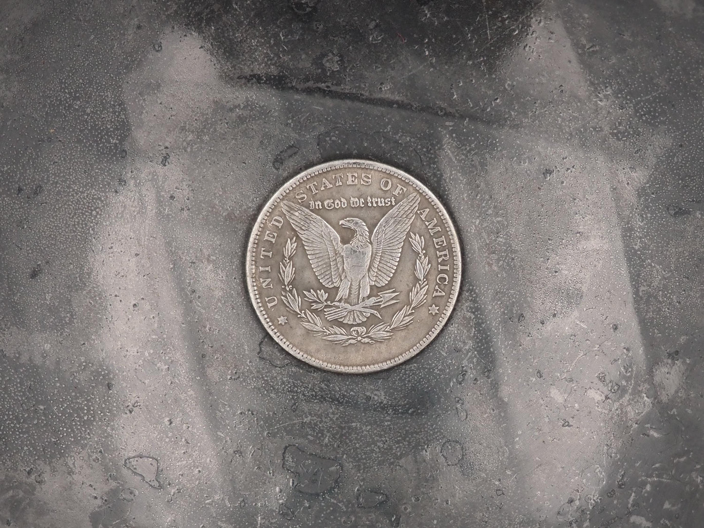 Hand Struck Morgan Dollar - Cursed Pharaoh Mummy - MementoMori/Death .999 Silver Plated Replica Coin/Token/Medal