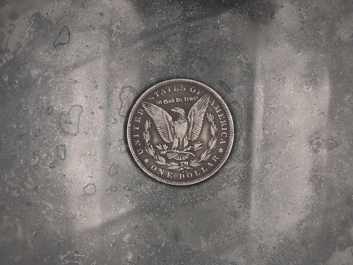 Hand Struck Pirate Captain Of The 7 Sea's Sigil - U.S.A. Morgan Dollar .999 Plated Replica Coin/Token For A Cabinet Of Curiosities