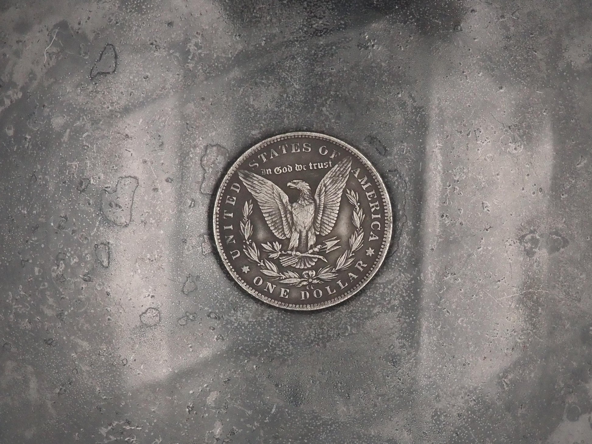 Hand Struck Pirate Captain Of The 7 Sea's Sigil - U.S.A. Morgan Dollar .999 Plated Replica Coin/Token For A Cabinet Of Curiosities
