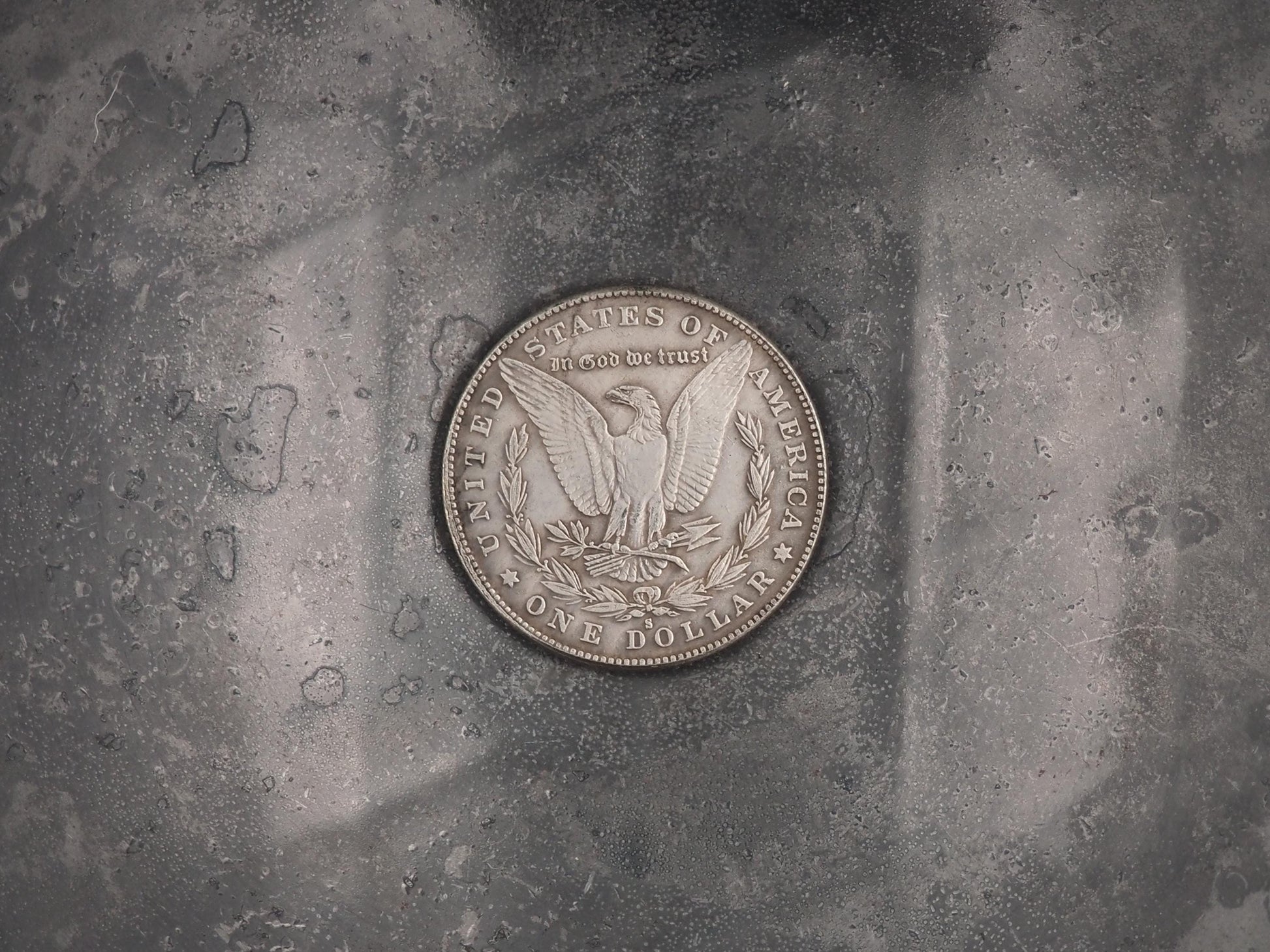 Hand Struck Hot Model Cowboy Wild Wild West - U.S.A. Morgan Dollar .999 Plated Replica Coin/Token For A Cabinet Of Curiosities