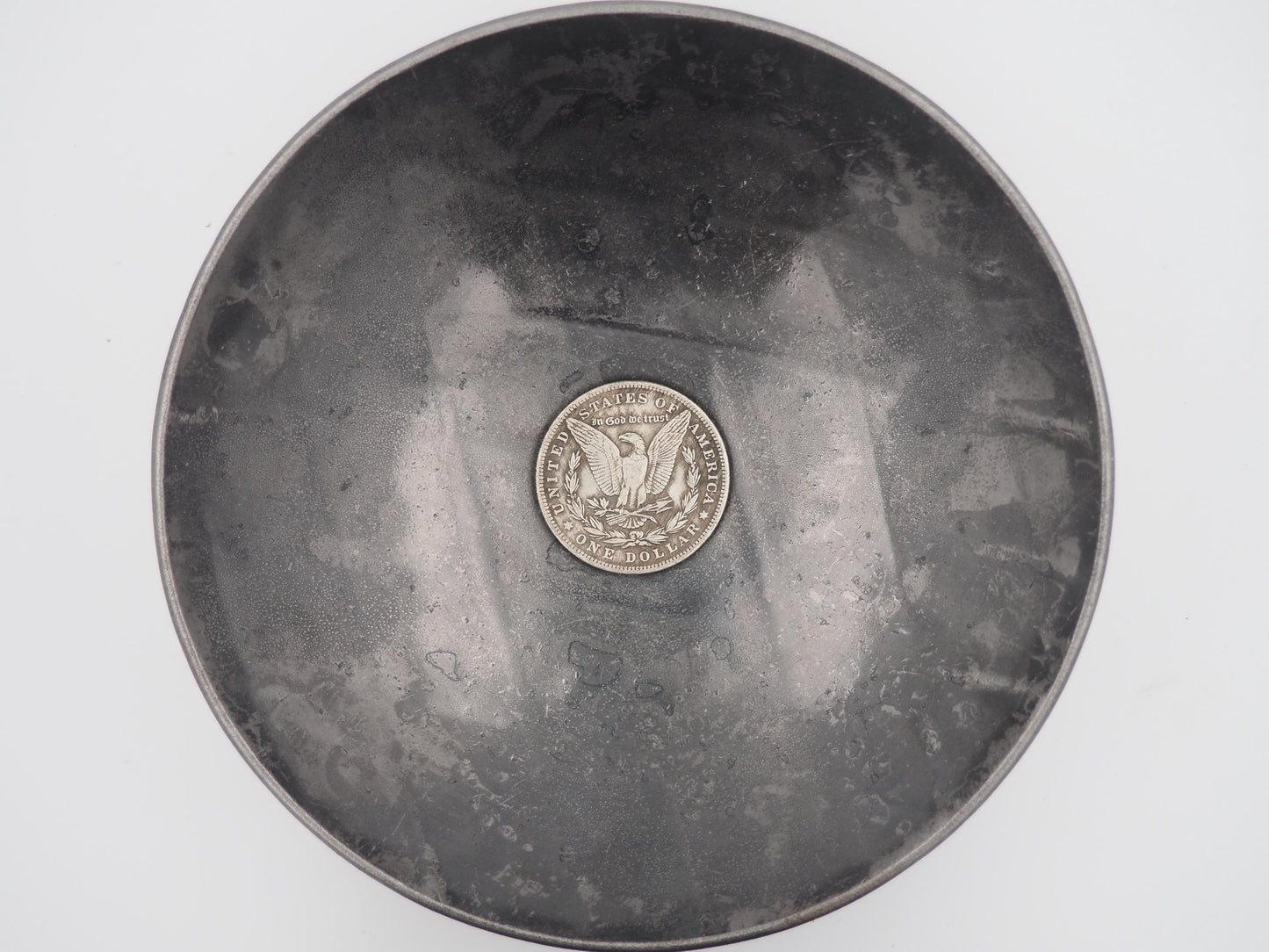 Hand Struck Morgan Silver Dollar Zombie Horde - MementoMori/Templar/Baphomet/God/Occult .999 Silver Plated Replica Coin/Token/Medal
