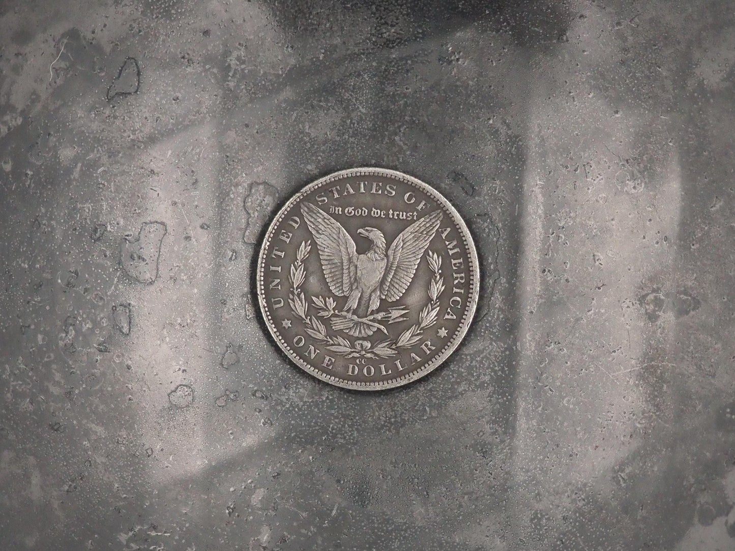 Hand Struck Undead Clown It - Pennywise - U.S.A. Morgan Dollar .999 Plated Replica Coin/Token For A Cabinet Of Curiosities