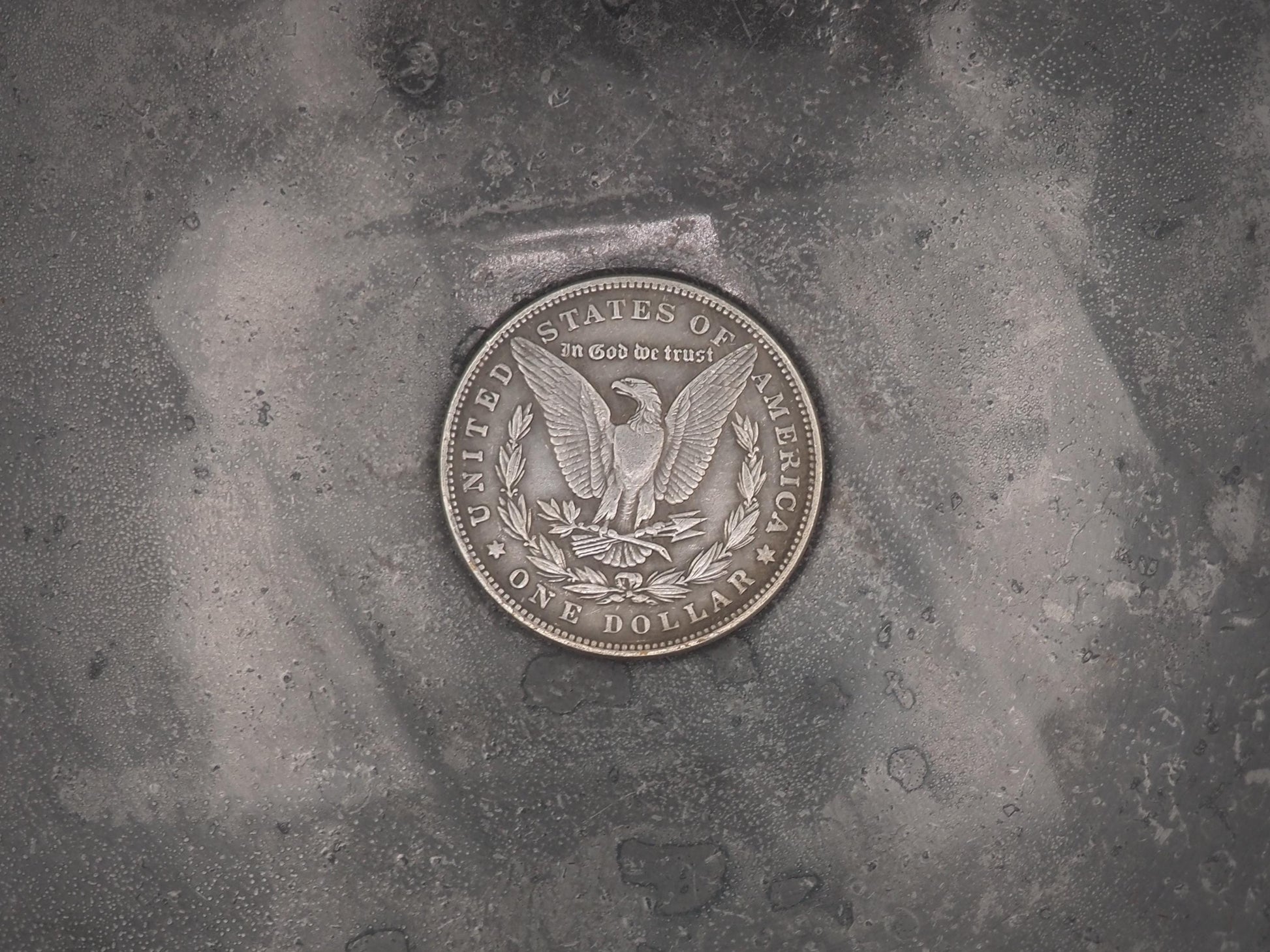 Hand Struck Morgan Silver Dollar - Hercules Killing Lernaean The Snake-like Hydra - Greek/Roman/Grand Tour/Italian Gaming Coin/Token/Medal