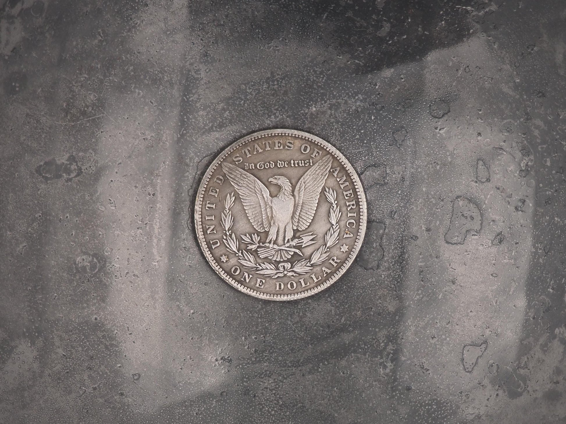 Hand Struck Morgan Silver Dollar - Girl With The Red Balloon - Street Art Inspired Coin/Token