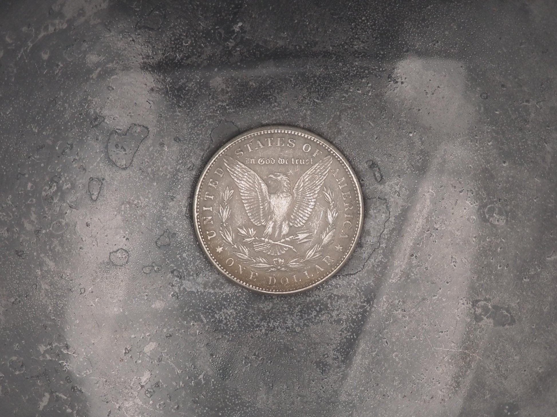 Hand Struck Morgan Dollar - The Caduceus - Symbol Of The Greek Messenger Of The Gods - Replica Coin/Token/Medal