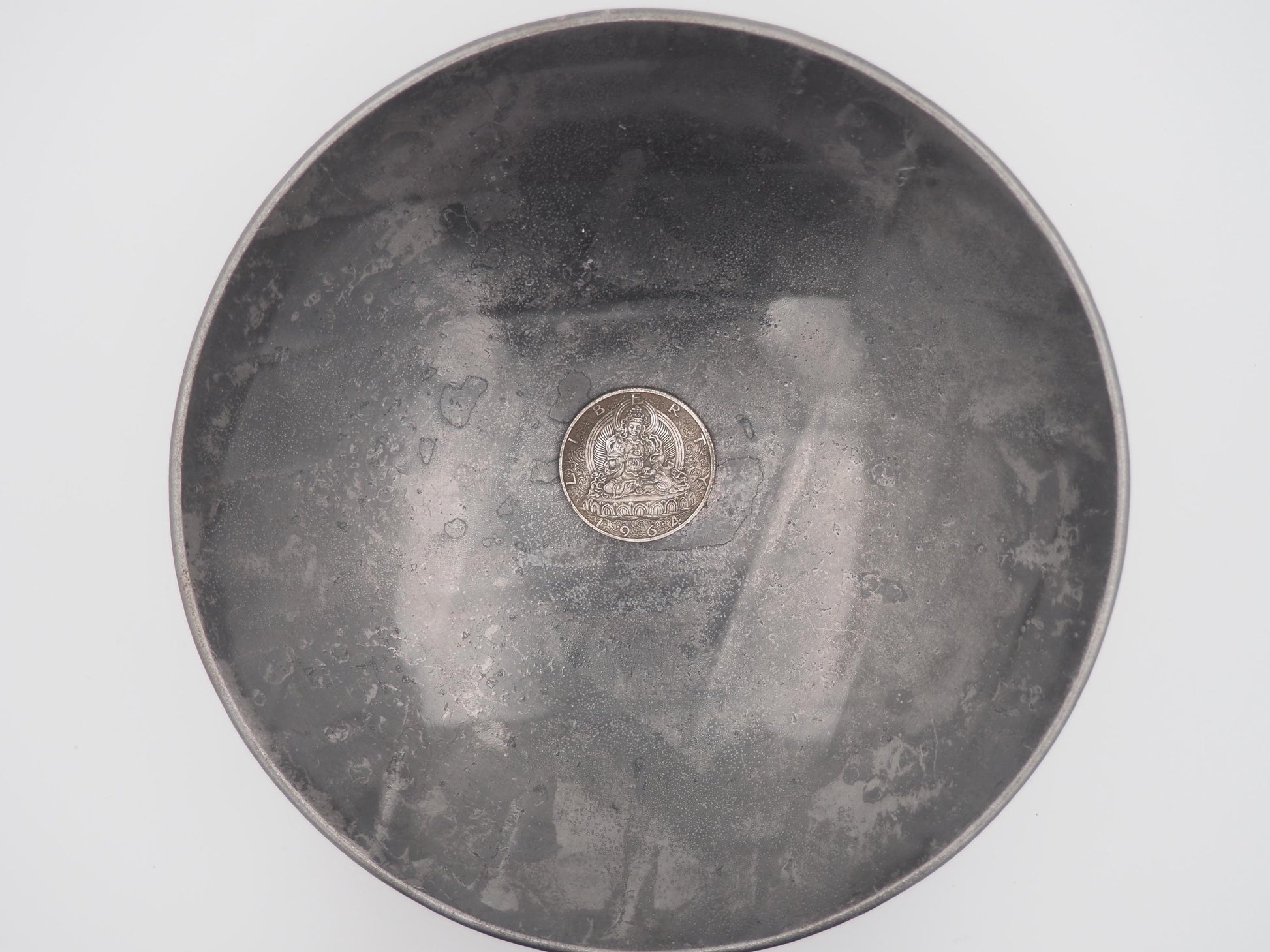 Hand Struck Half Dollar Carved Buddha Of Enlightenment - Replica Coin