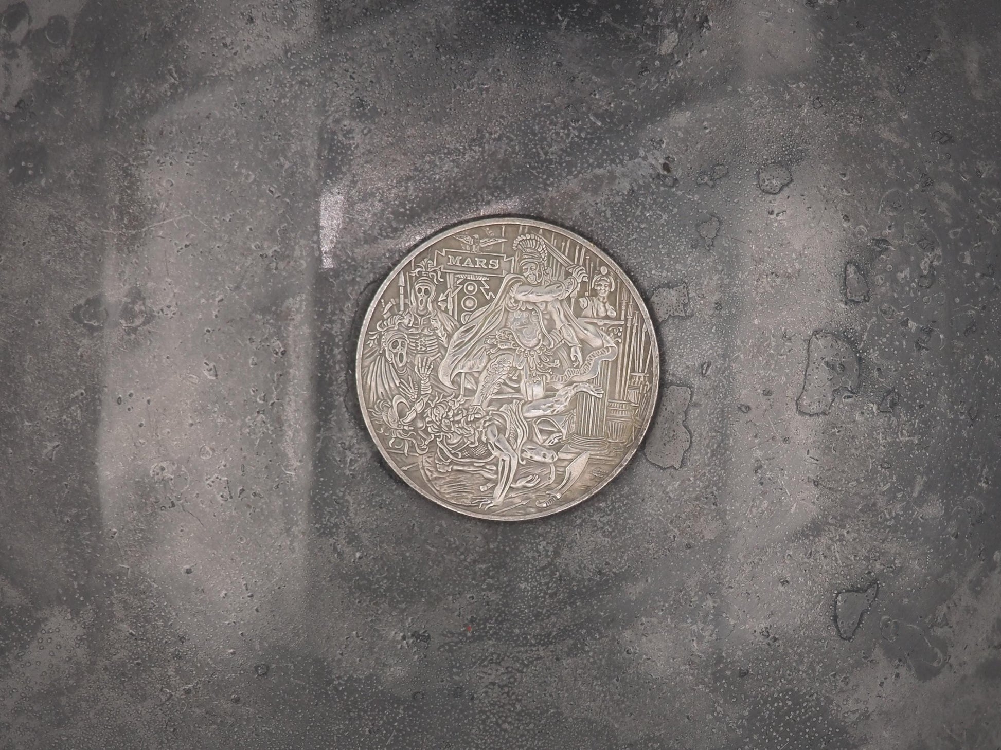 Morgan Dollar Son Of Jupiter And Juno Mars the Roman god of war and agriculture - D&D, RPG, MTG Gaming Coin/Token/Medal
