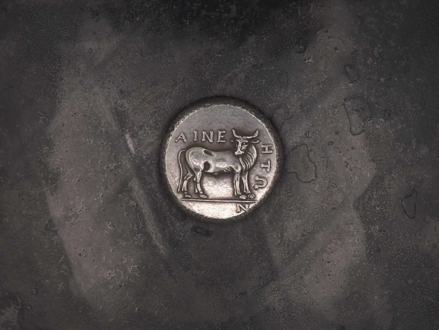 Replica of Hevy Ancient Coin #4 - In Plating - Great Collectable Or For RPG Gaming Counter