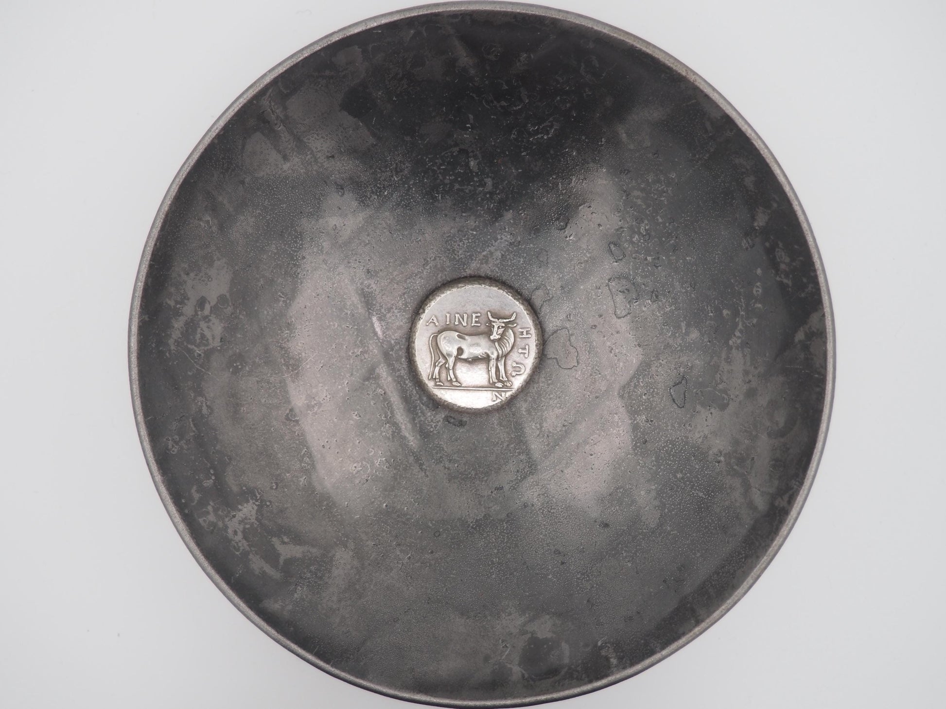 Replica of Hevy Ancient Coin #4 - In Plating - Great Collectable Or For RPG Gaming Counter