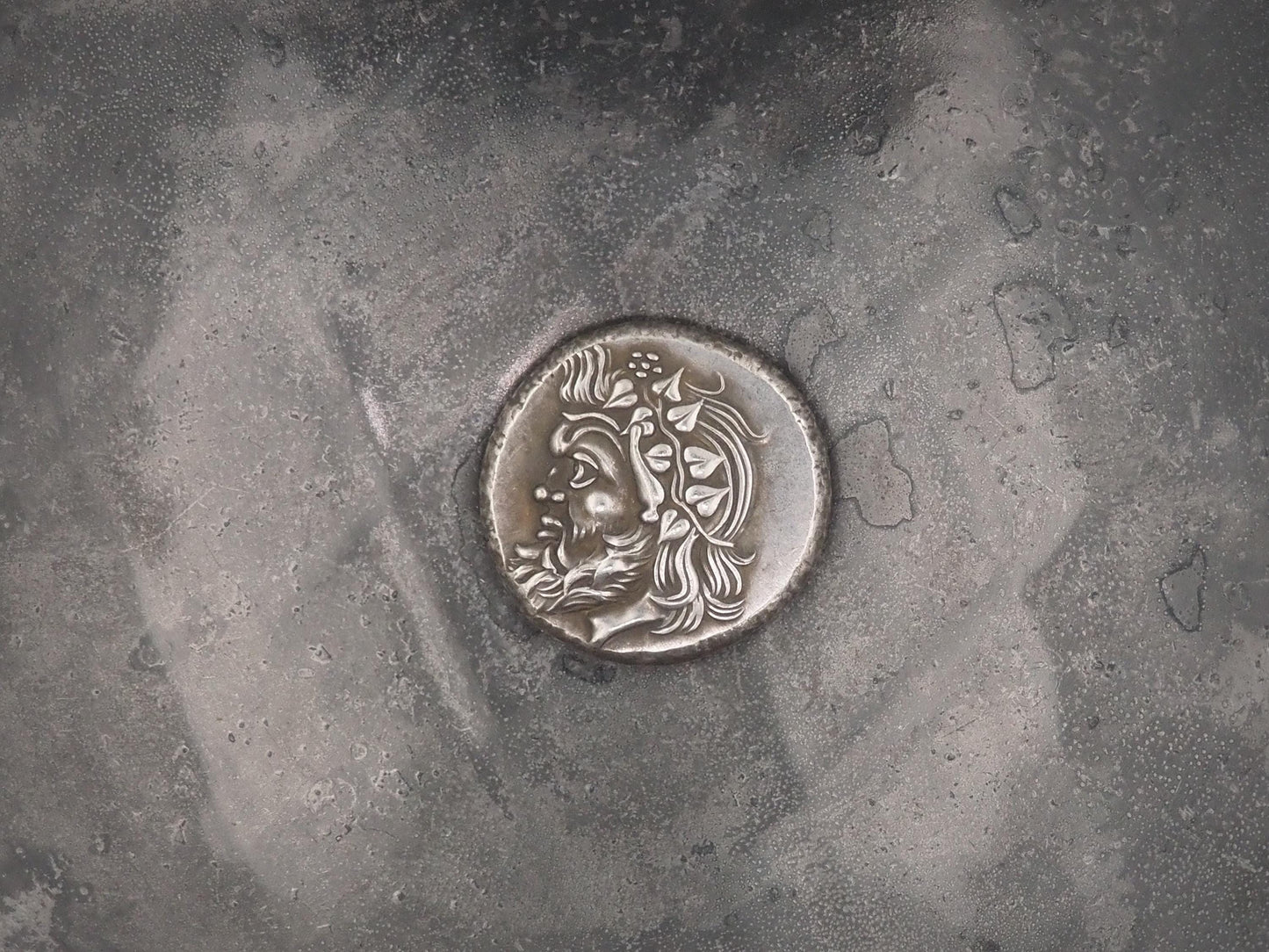 Replica of Hevy Ancient Coin #7 - In Plating - Great Collectable Or For RPG Gaming Counter