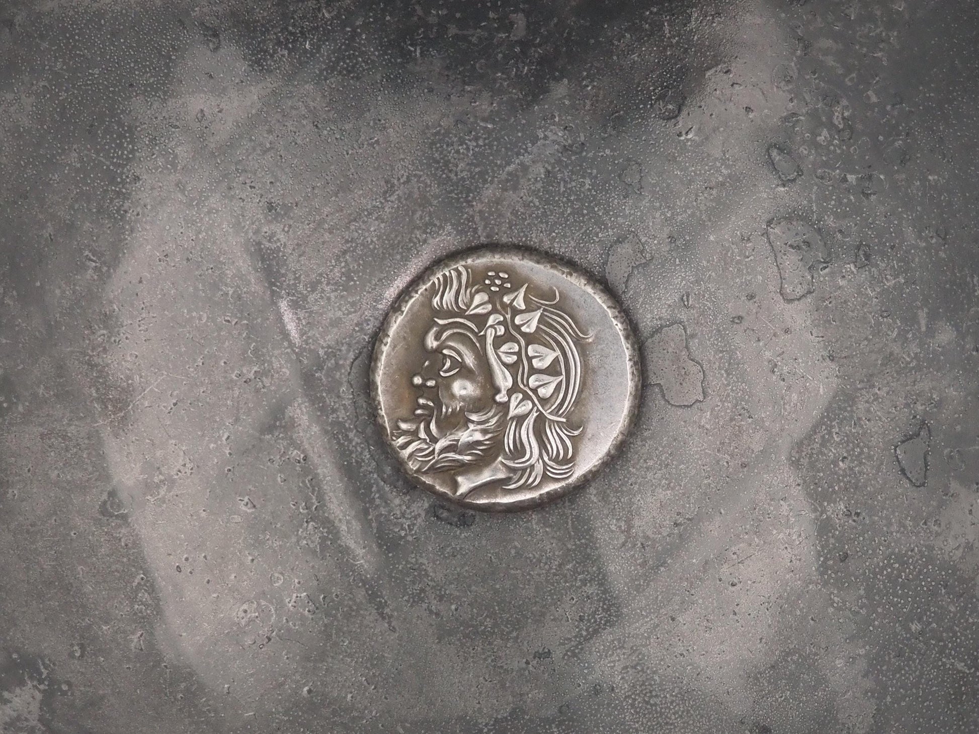 Replica of Hevy Ancient Coin #7 - In Plating - Great Collectable Or For RPG Gaming Counter