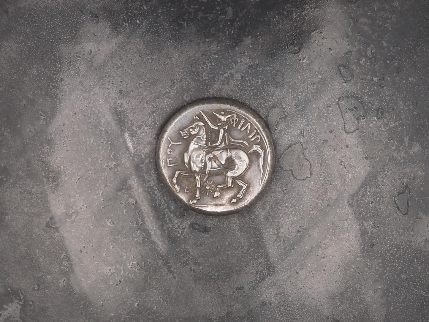 Replica of Hevy Ancient Coin #10 - In Plating - Great Collectable Or For RPG Gaming Counter