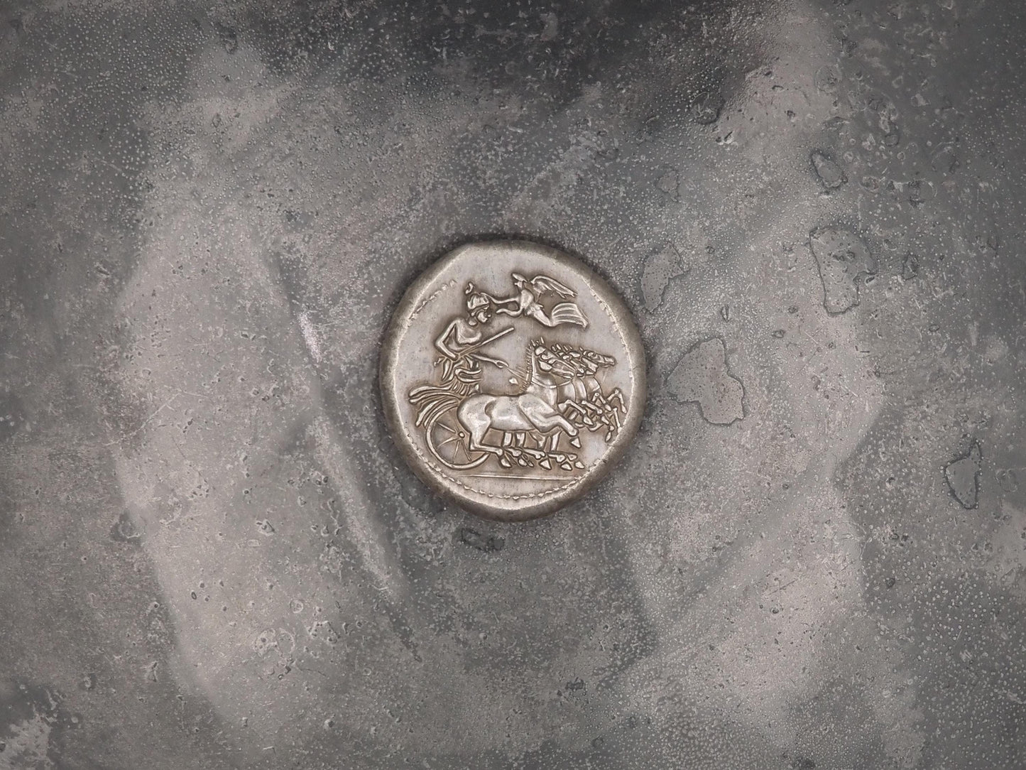 Replica of Hevy Ancient Coin #1 - In Plating - Great Collectable Or For RPG Gaming Counter