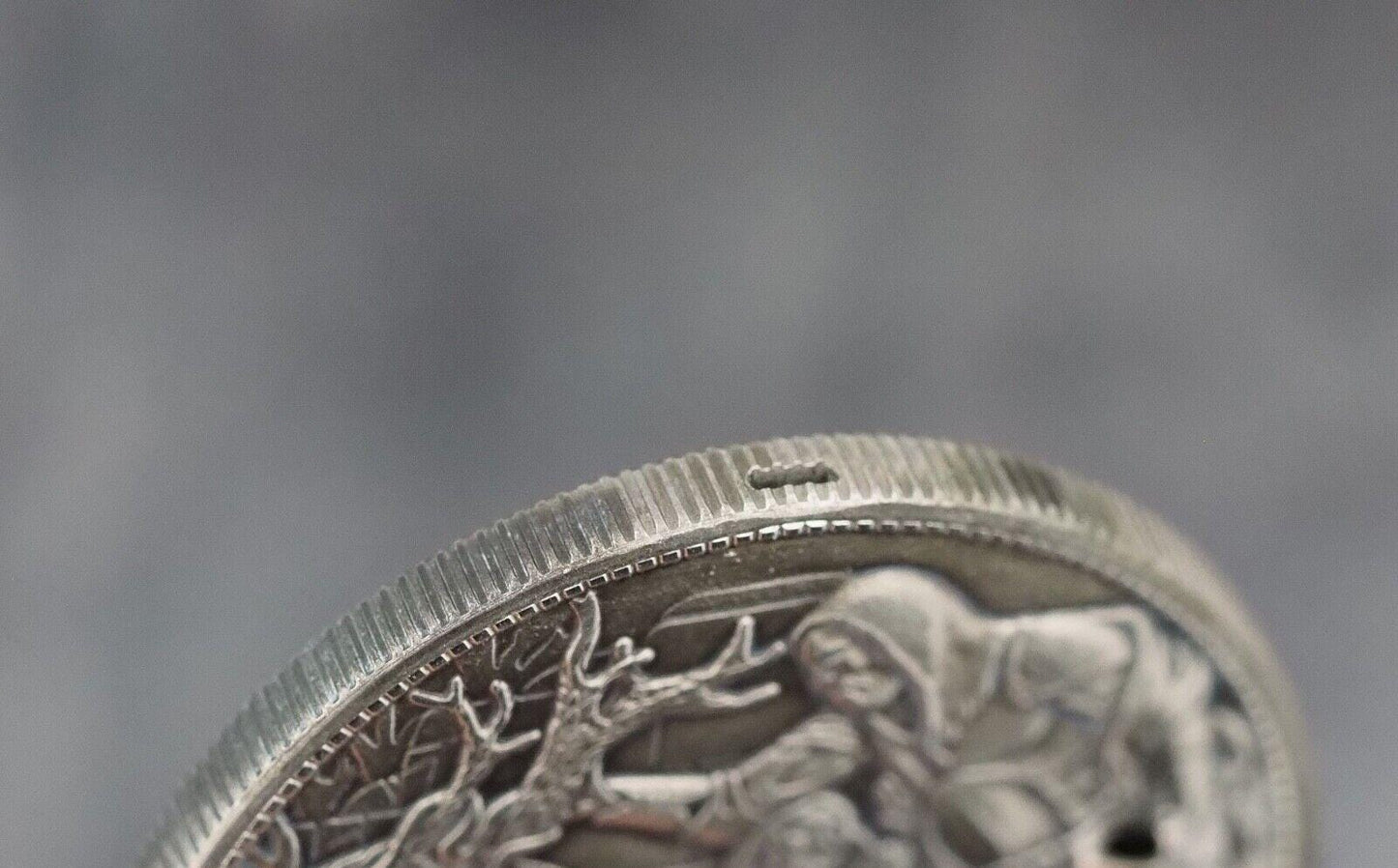 Unique Mechanical Lesser Coin Morgan Silver Dollar Knight Of The Holy Grail - Arthur Replica Coin/Token With Mechanism Movement