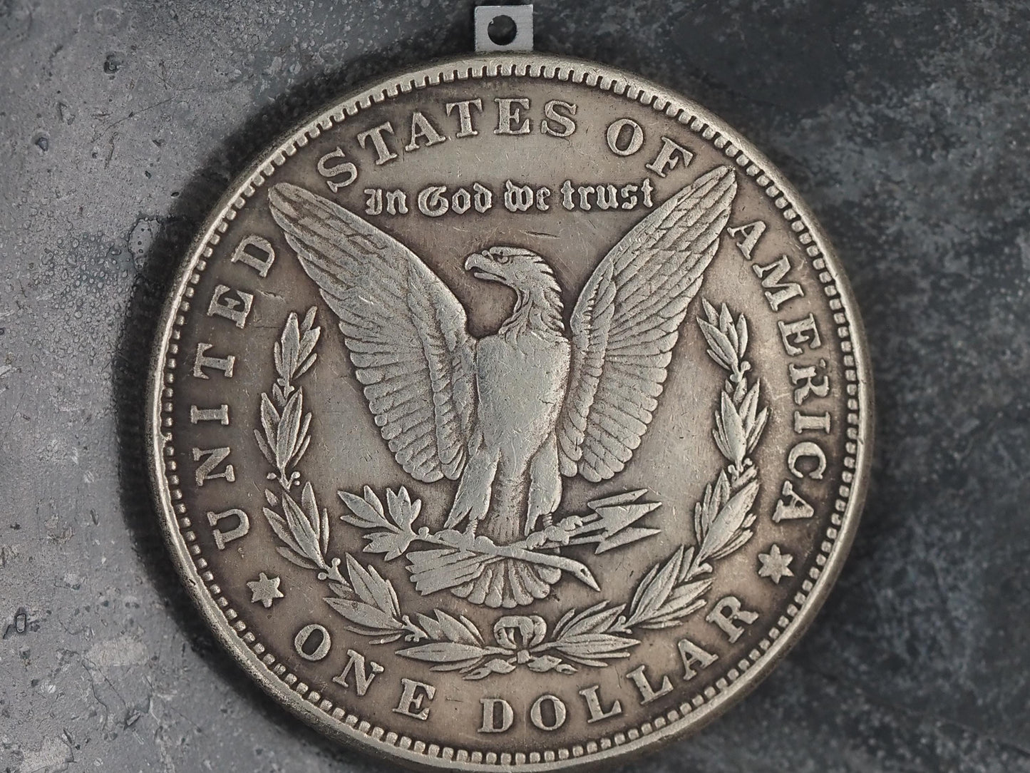 Unique Mechanical Morgan Dollar Lesser Memento Mori Vanitas/Of Masked Skull Lady .999 Silver Plated Replica Coin With Mechanism Movement