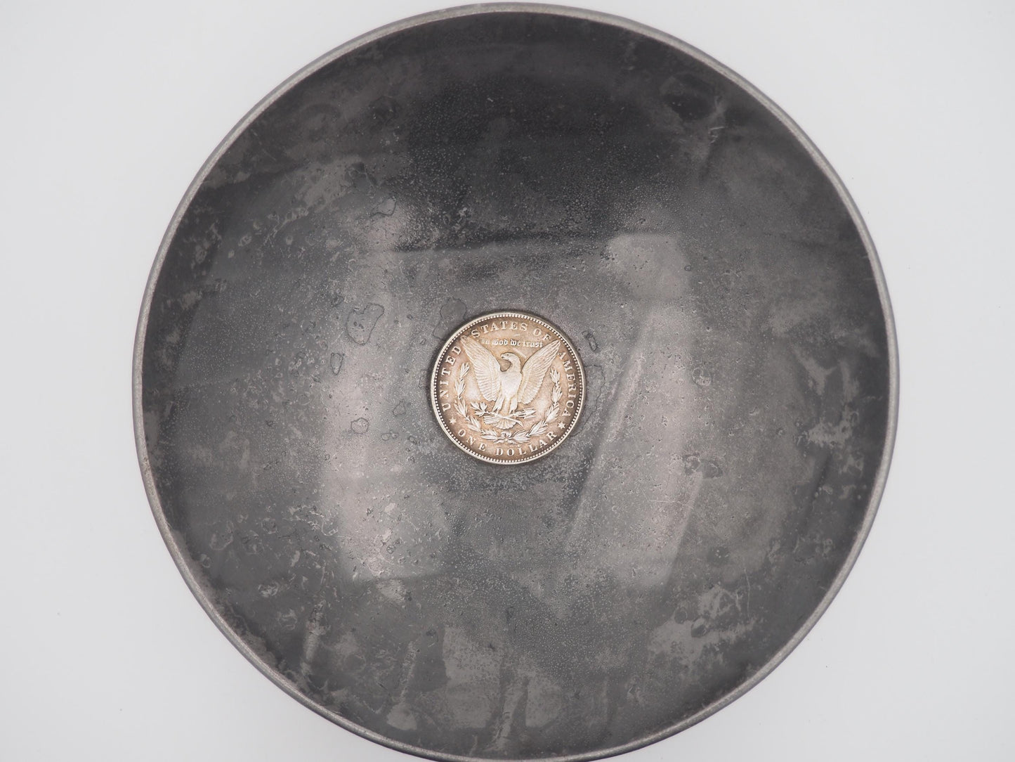Hand Struck Anubis Holding An Ankh - Symbol Of Life/Power Over Life & Death - U.S.A. Morgan Dollar .999 Plated Replica Coin/Token
