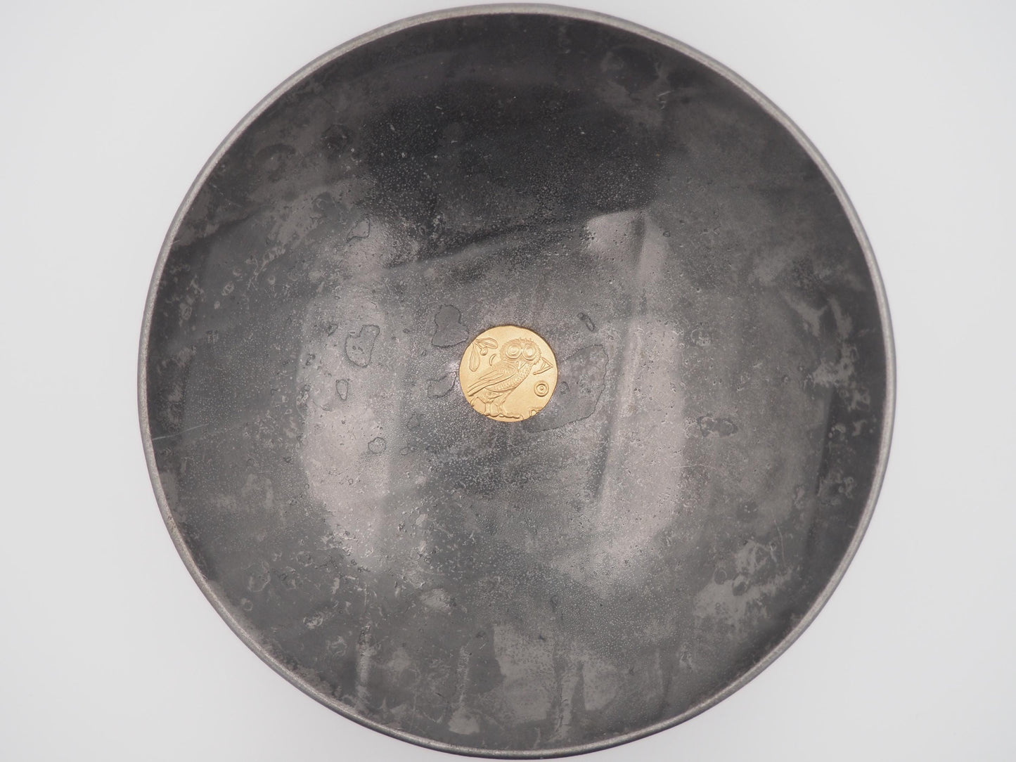 Hand Struck (Gold) Athenian Owl Tetradrachm Ancient Greek Replica Coin
