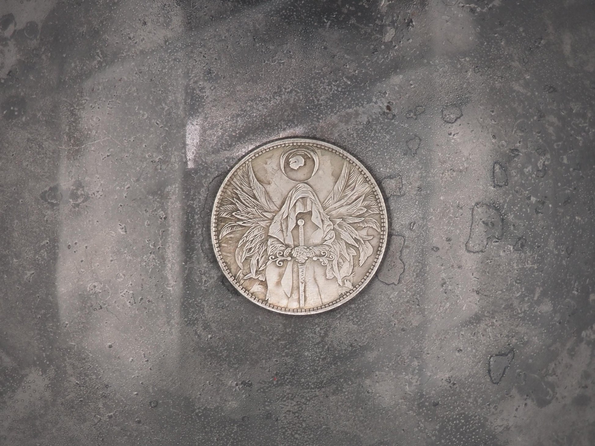 Peace Dollar - Archangel Michael is a spiritual warrior and leader of the angels in Christianity, Judaism, Islam, and the Baháʼí Faith Coin