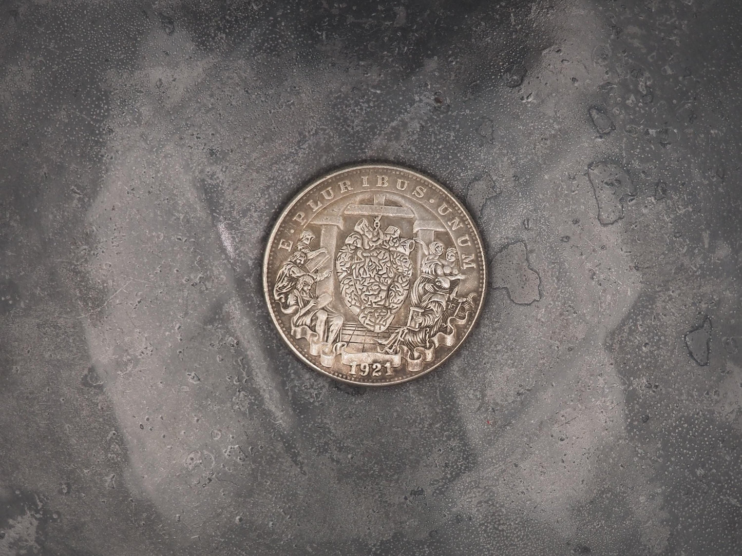 Hand Struck Morgan Silver Dollar - High Detailed The Heart Of The Senate - Roman/Empire/Greek/Politics/Diplomacy - Coin/Token