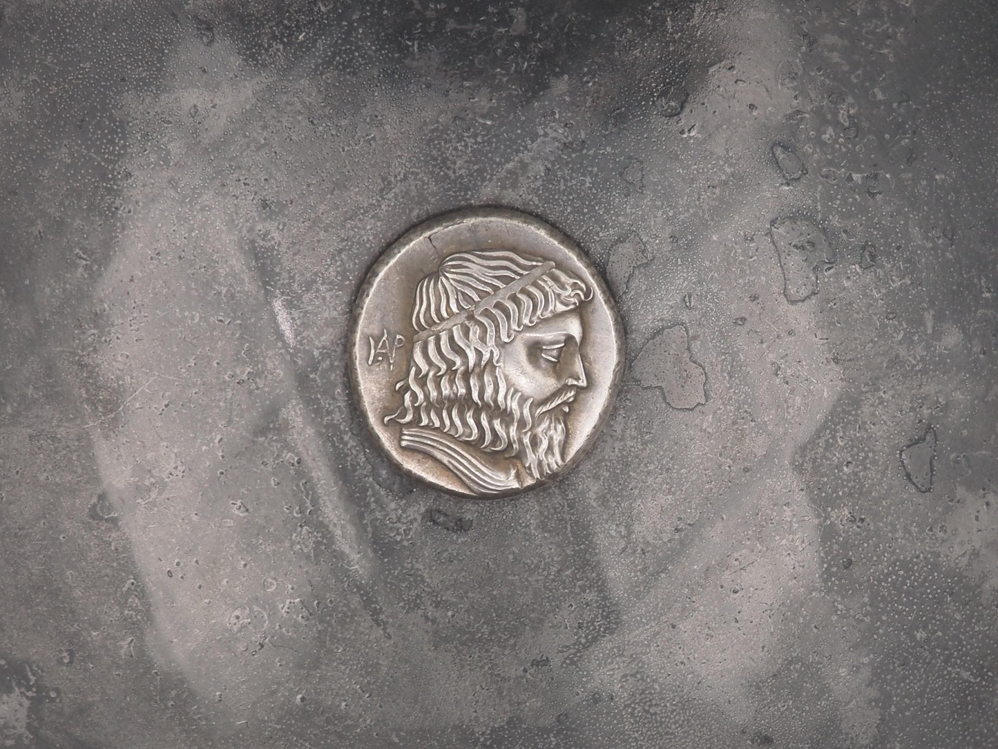 Replica of Hevy Ancient Coin #3 - In Plating - Great Collectable Or For RPG Gaming Counter
