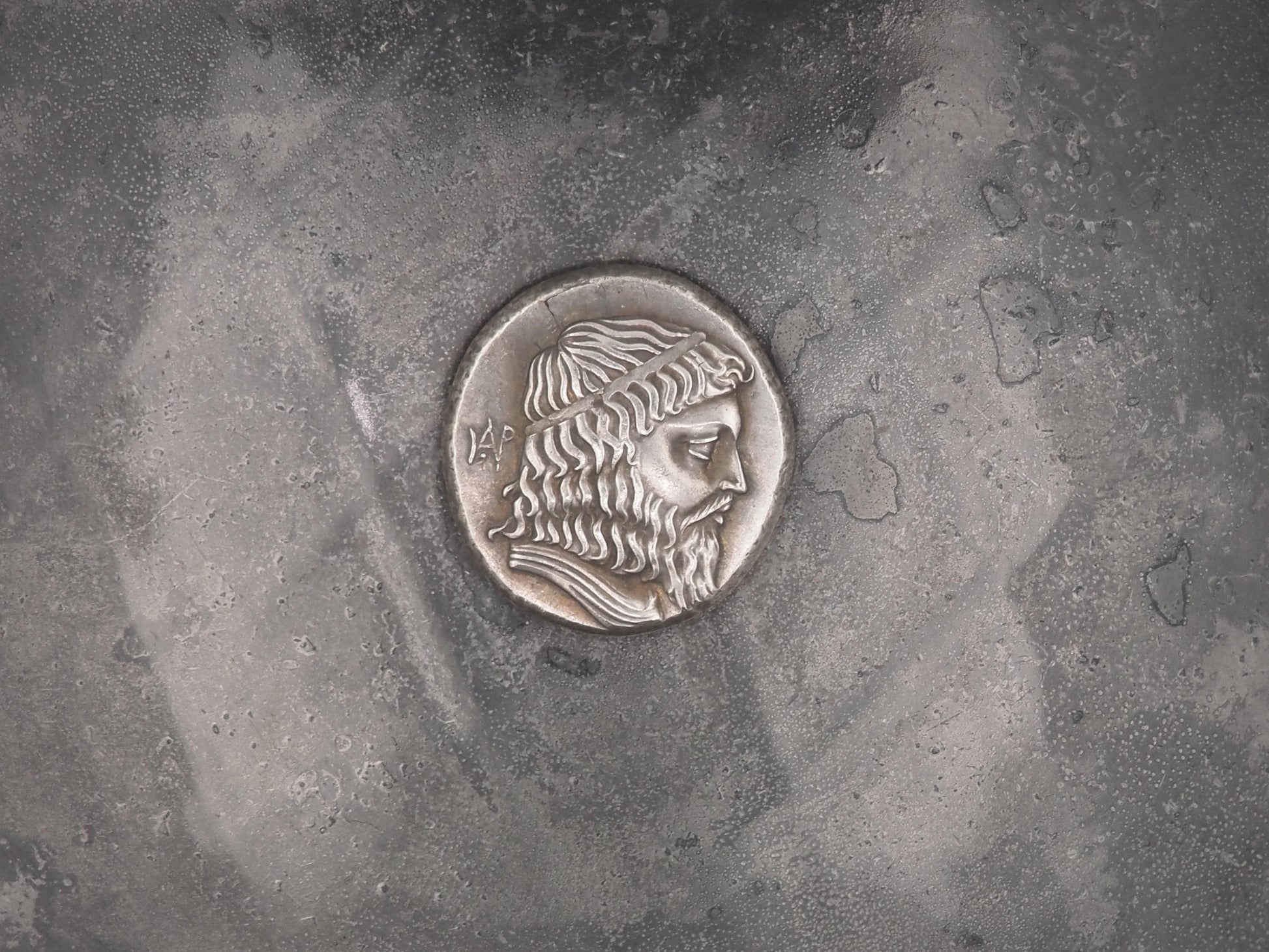 Replica of Hevy Ancient Coin #3 - In Plating - Great Collectable Or For RPG Gaming Counter