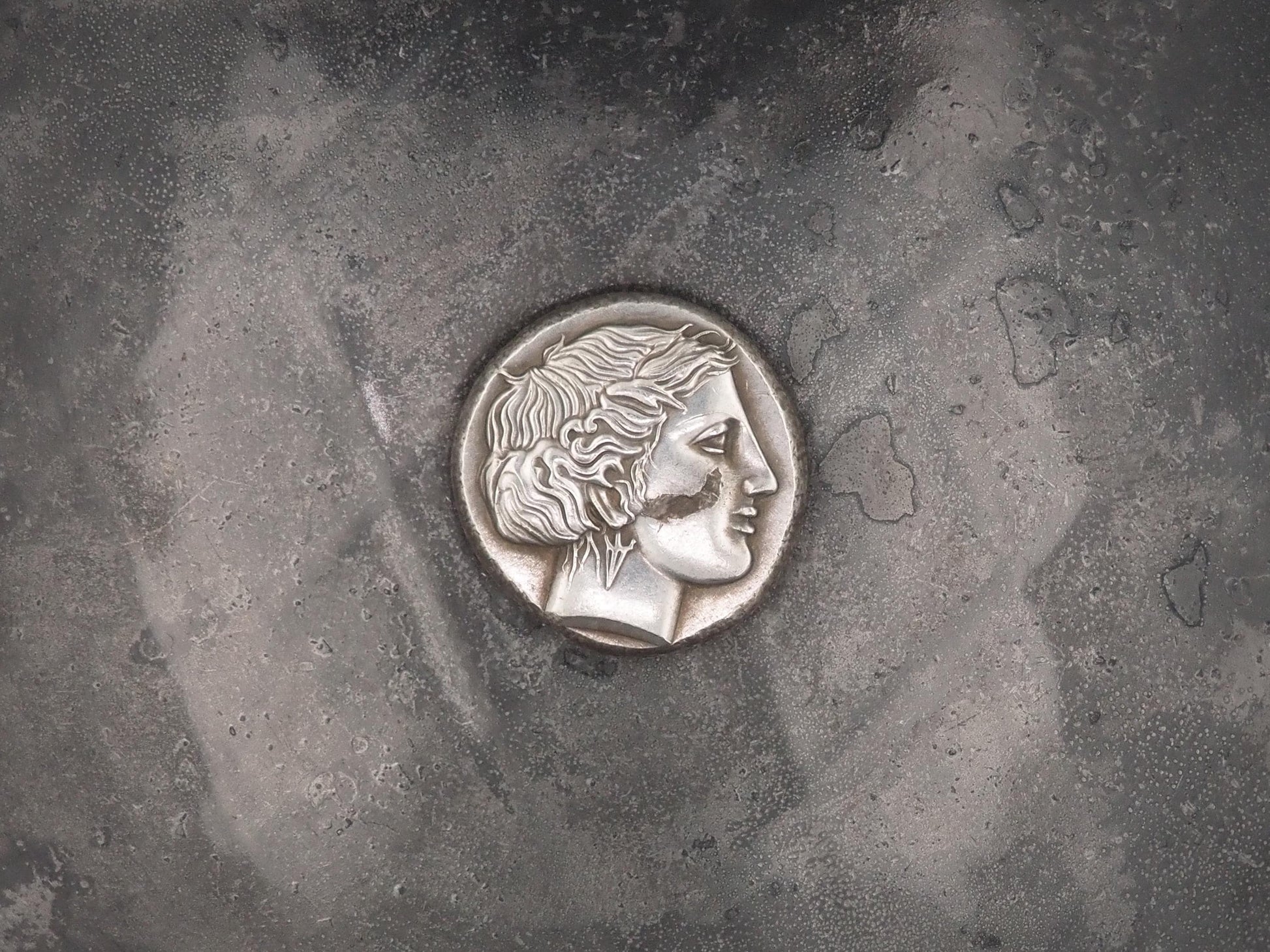 Replica of Hevy Ancient Coin #4 - In Plating - Great Collectable Or For RPG Gaming Counter