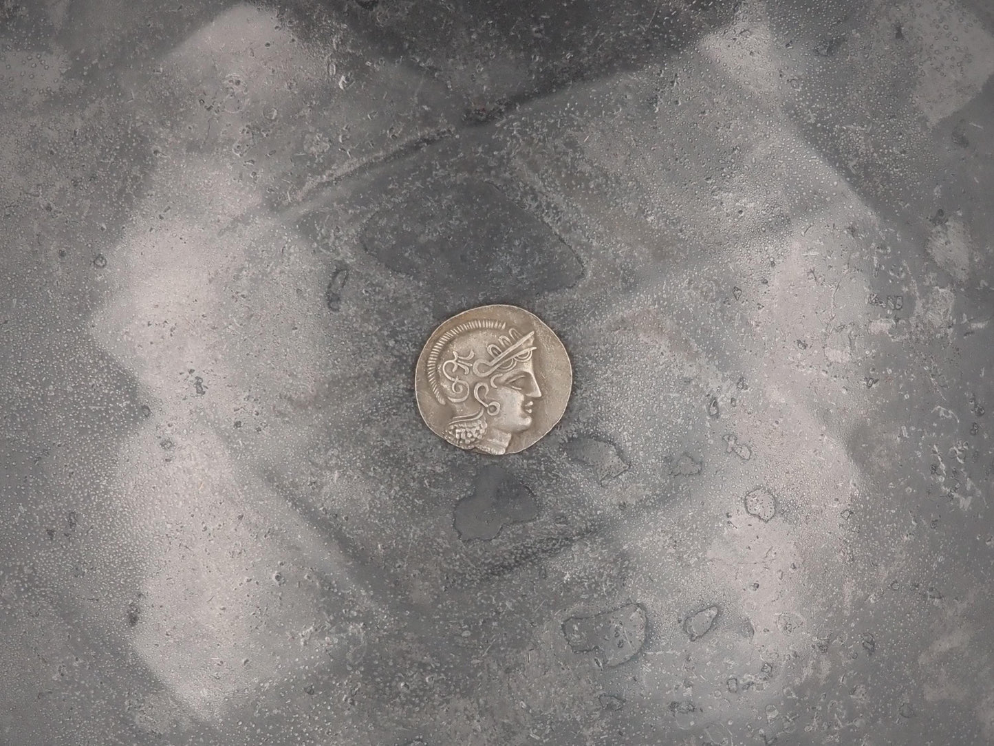 Small Owl Tetradrachm Ancient Greek Replica Coin