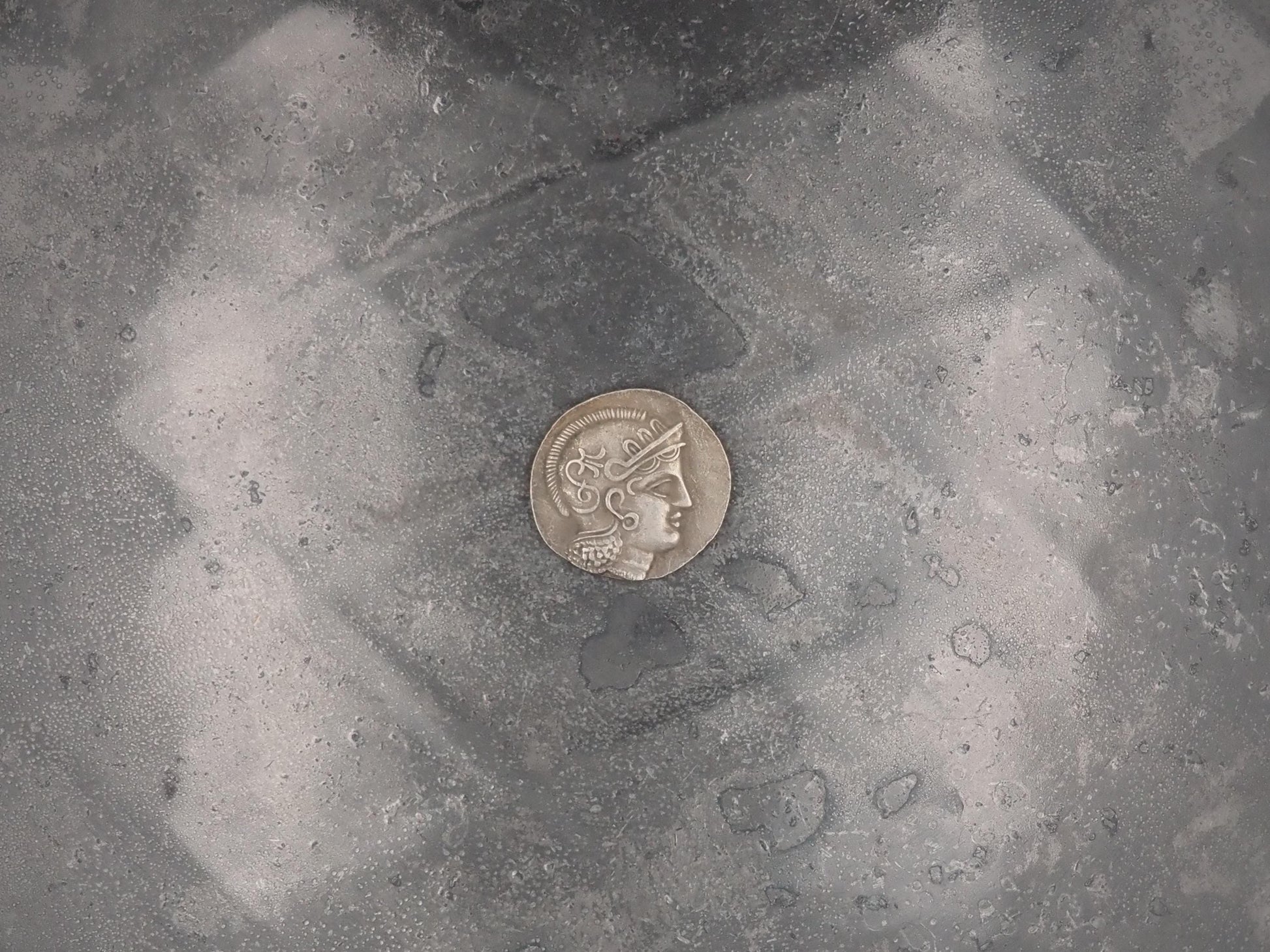 Small Owl Tetradrachm Ancient Greek Replica Coin